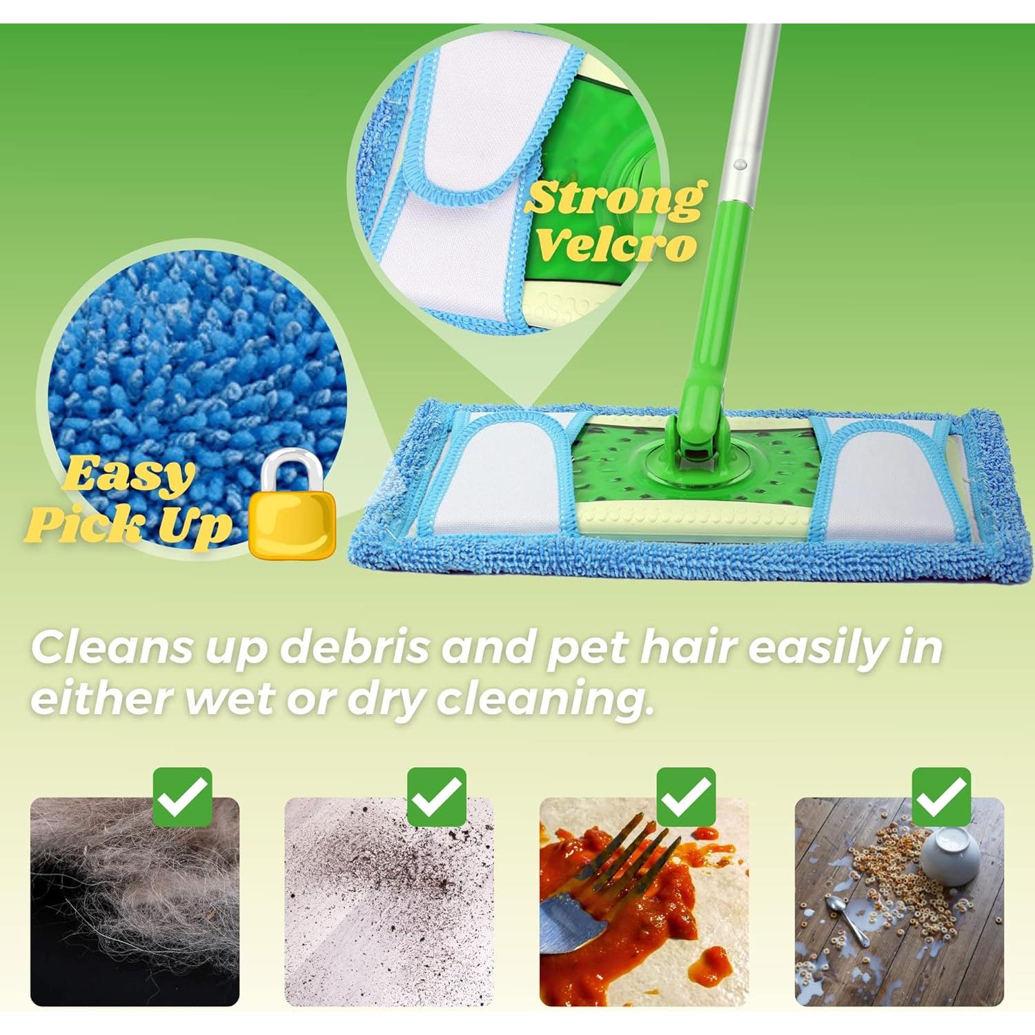 Paño de Microfibra Reutilizable Flammi para Swiffer 31.75 cm - Paquete de 2