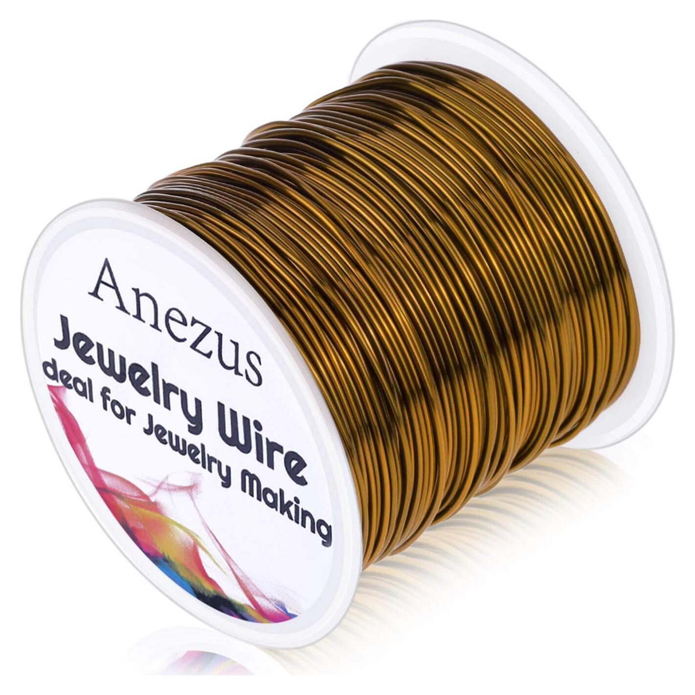 Alambre de Joyería Anezus 20 Gauge 25m Cobre Bronce Antiguo