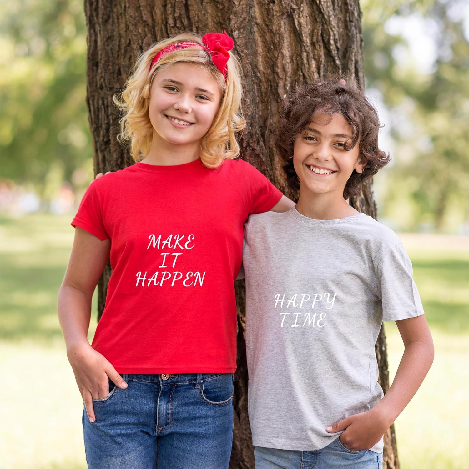 5 Hojas Letras de Planchar LUHIMO 280 Piezas Vinilo Blanco