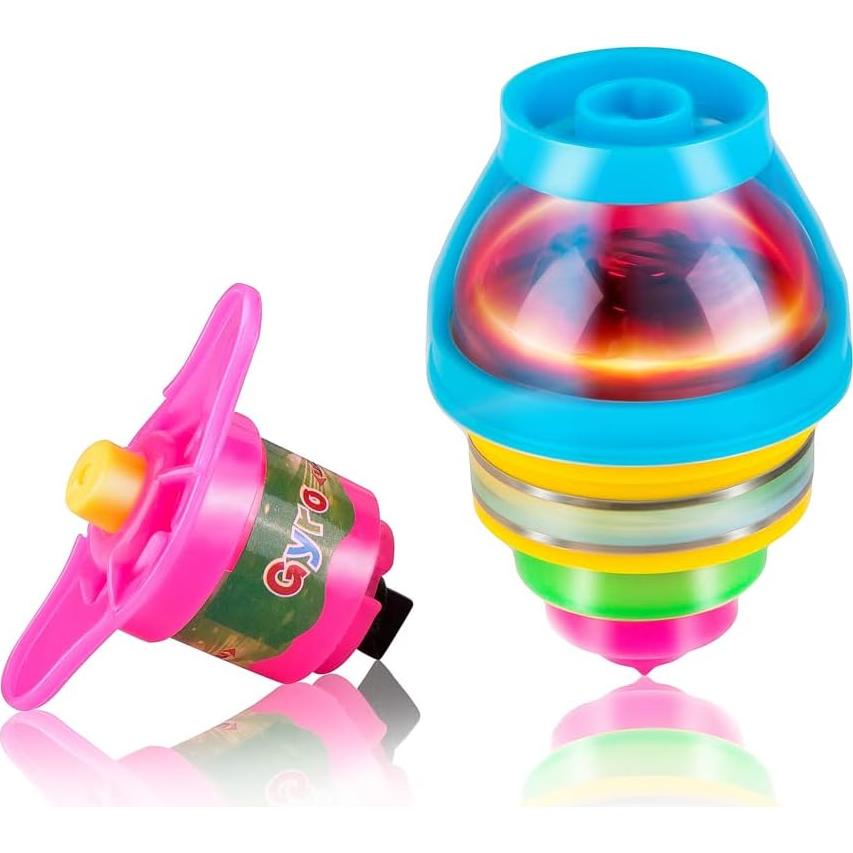 Trompos Voladores Iluminados PROLOSO - Paquete de 15 Unidades