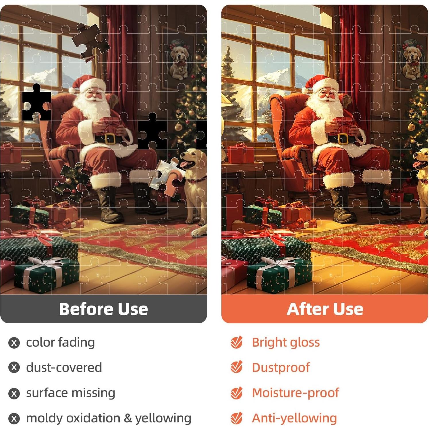 Pegamento para Rompecabezas Hiwhy 120ml - 2 Paquetes con Aplicador