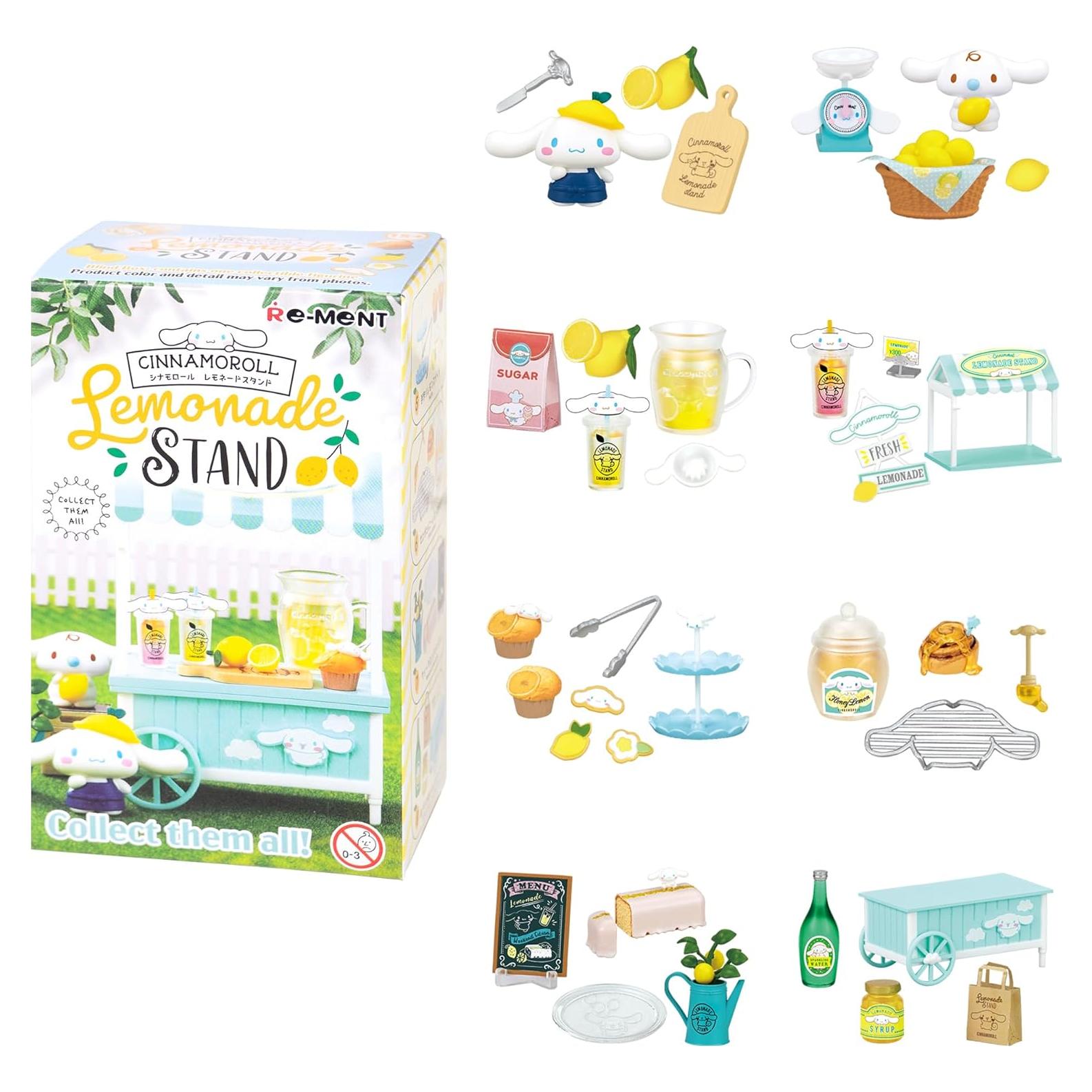 Set Mini Figura Sorpresa Cinnamoroll - Puesto de Limonada