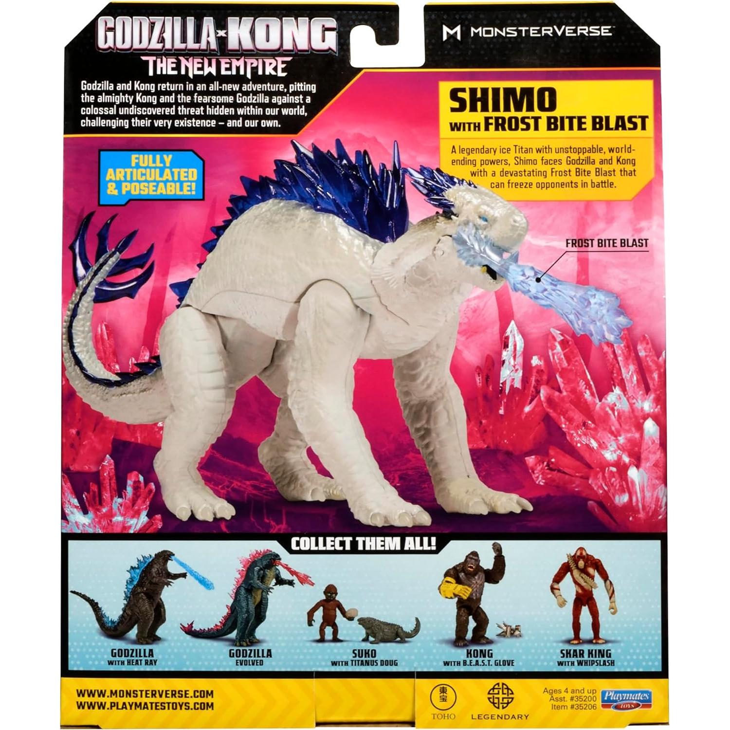 Figura Articulada Godzilla x Kong Shimo 14 cm para Niños