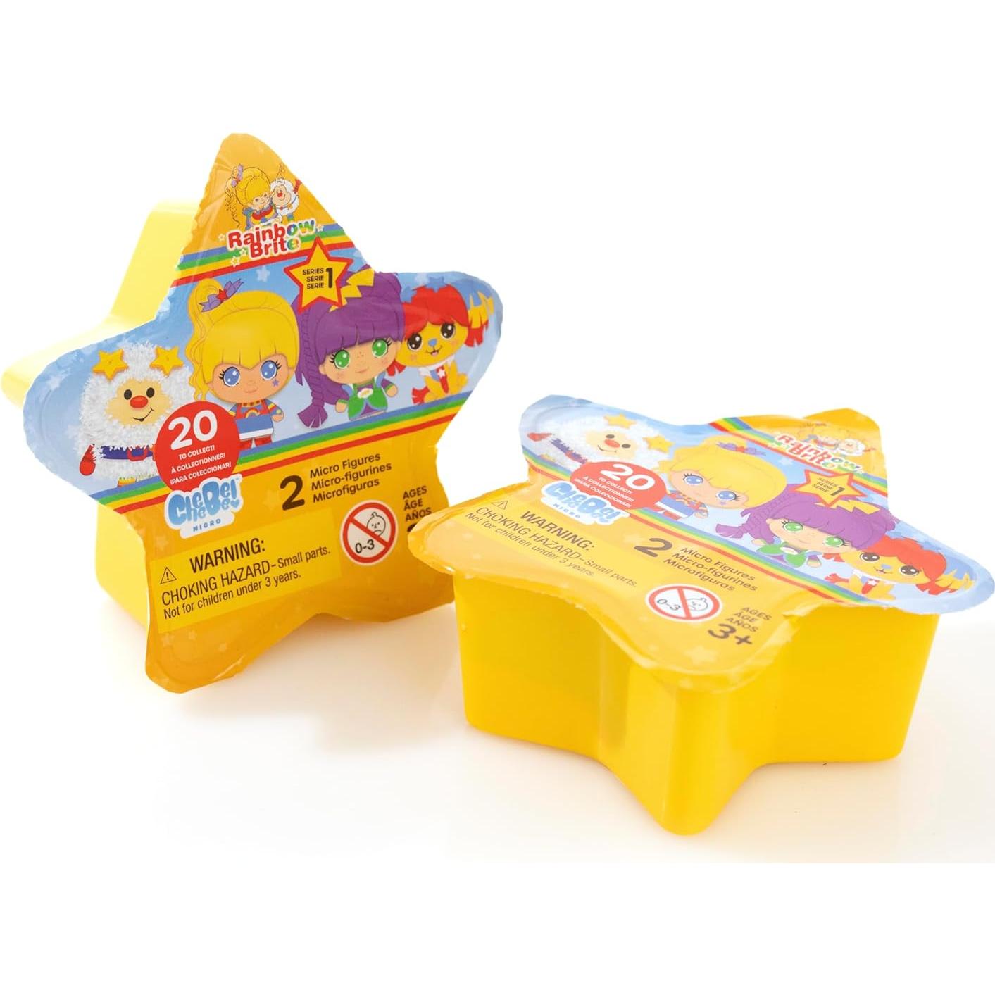 Paquete de 12 Figuras Micro Cheebee Rainbow Brite - TLS Toy