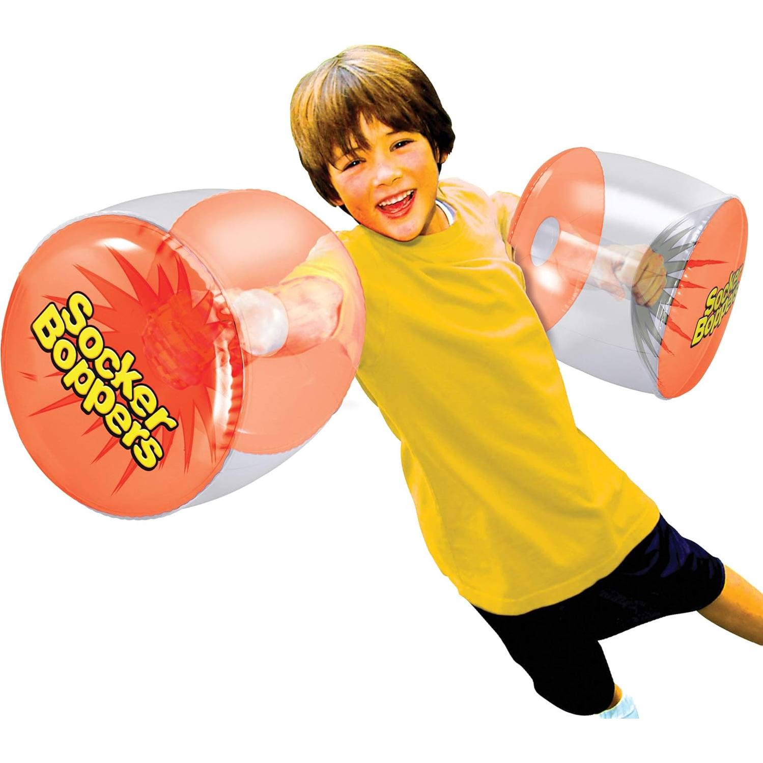 Cojines de Boxeo Inflables Socker Boppers - Vinilo Duradero