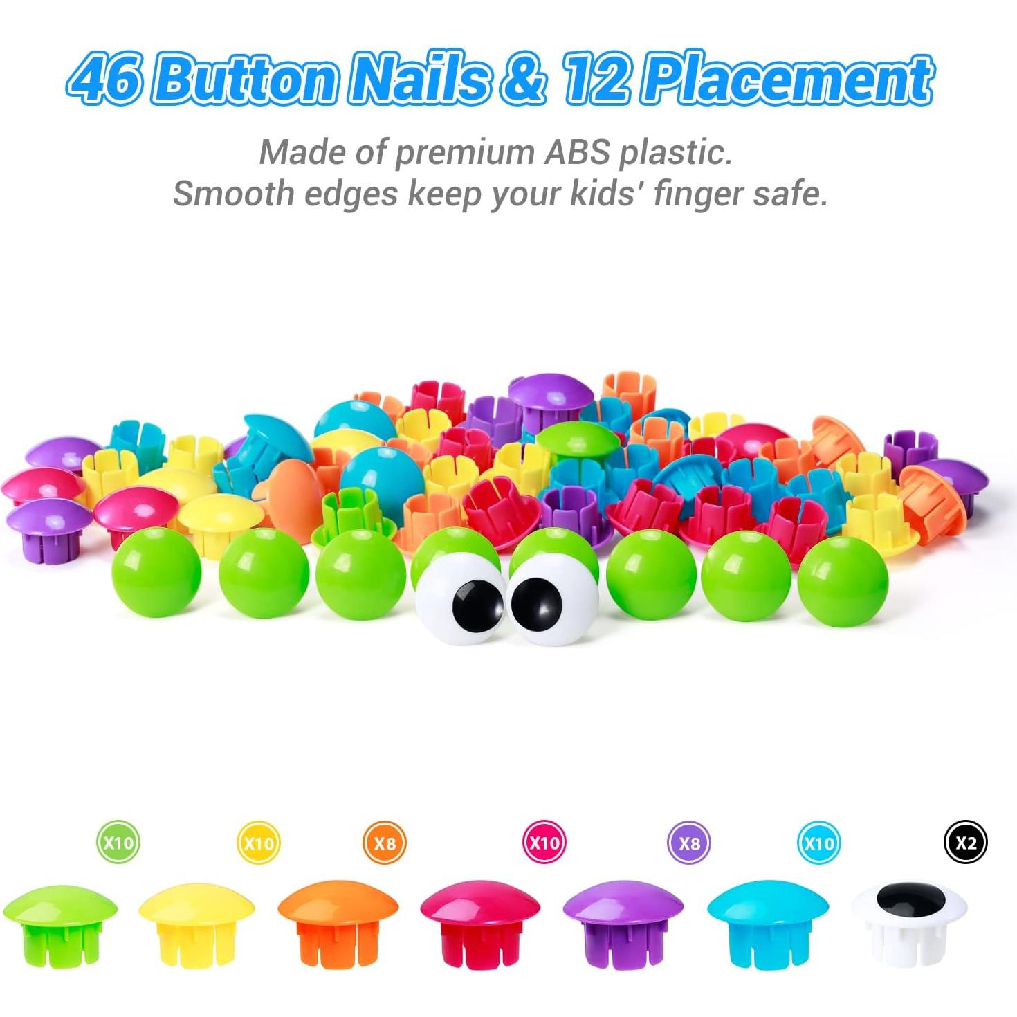 Juguetes de Arte Geekper 68PCS para Niños 3-6 Años