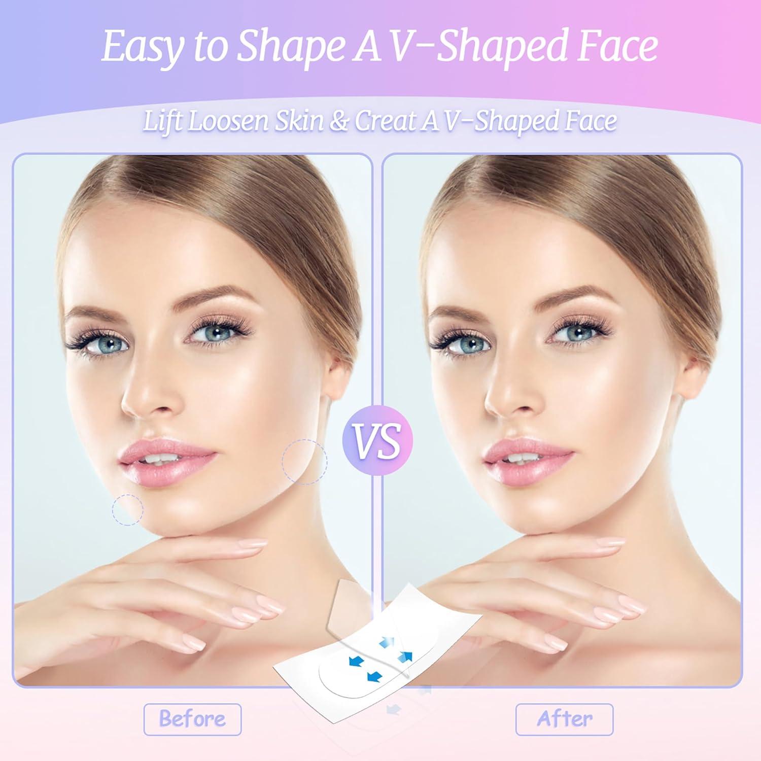 Cinta de Elevación Facial Invisible LadPemo 152 Piezas