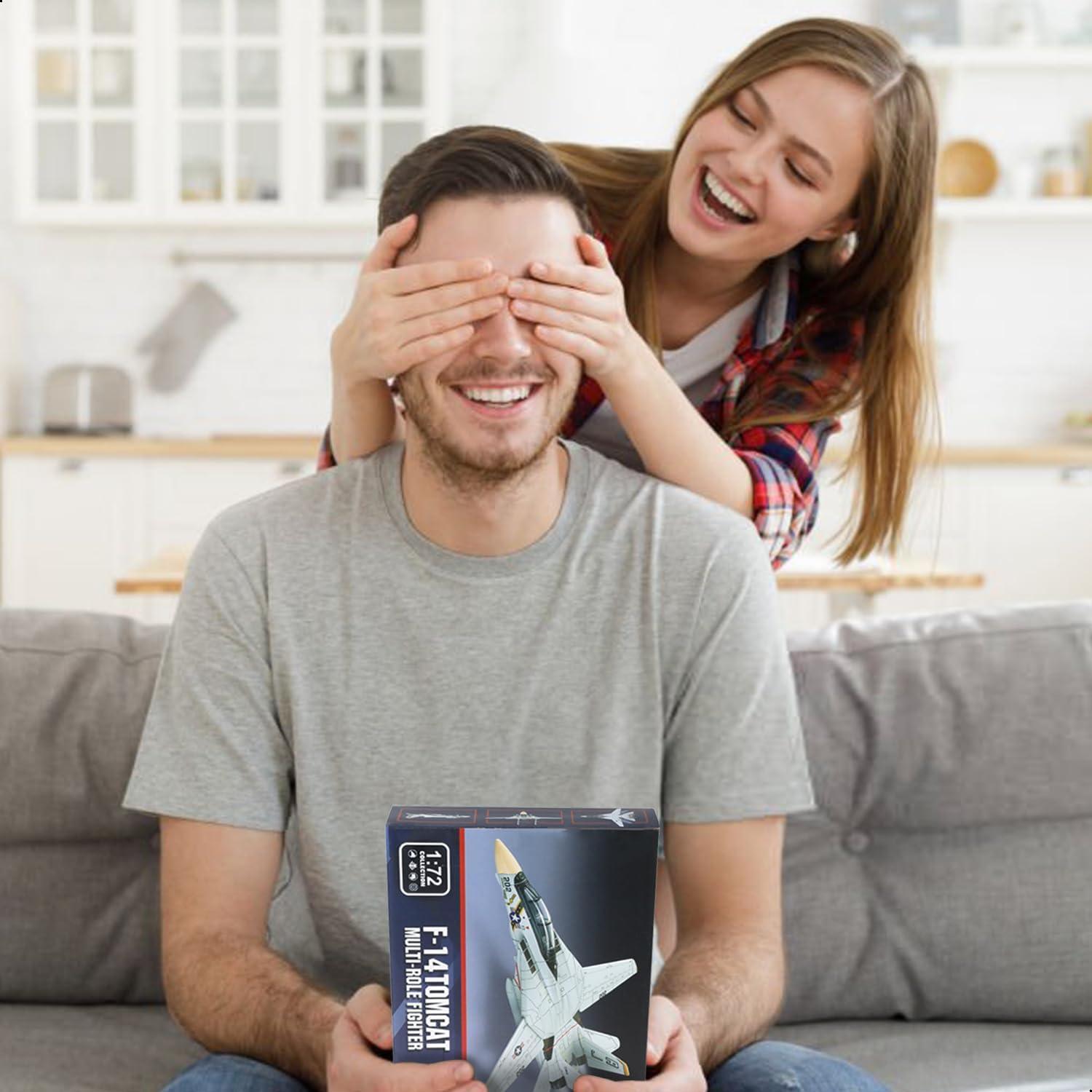 Kit de modelo F-14 Tomcat 1:72 SEBUNAS plástico para armar