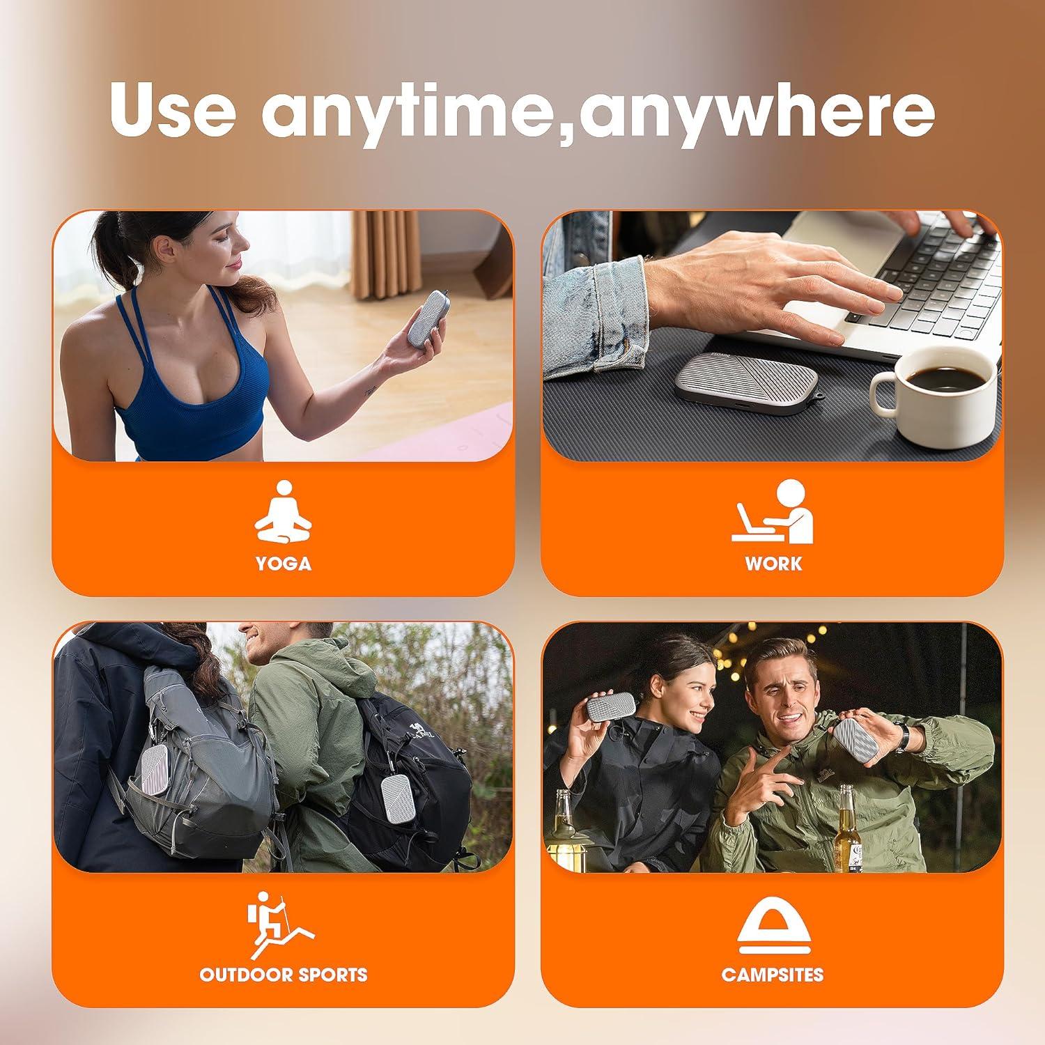 Altavoz Bluetooth DUVOSS Ultra Delgado 0.10kg IPX7 TWS