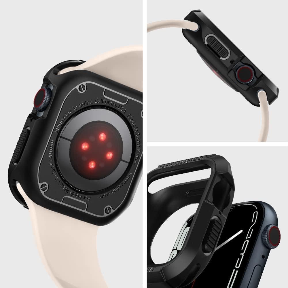 Funda Protector Spigen para Apple Watch 41mm/40mm - Negro
