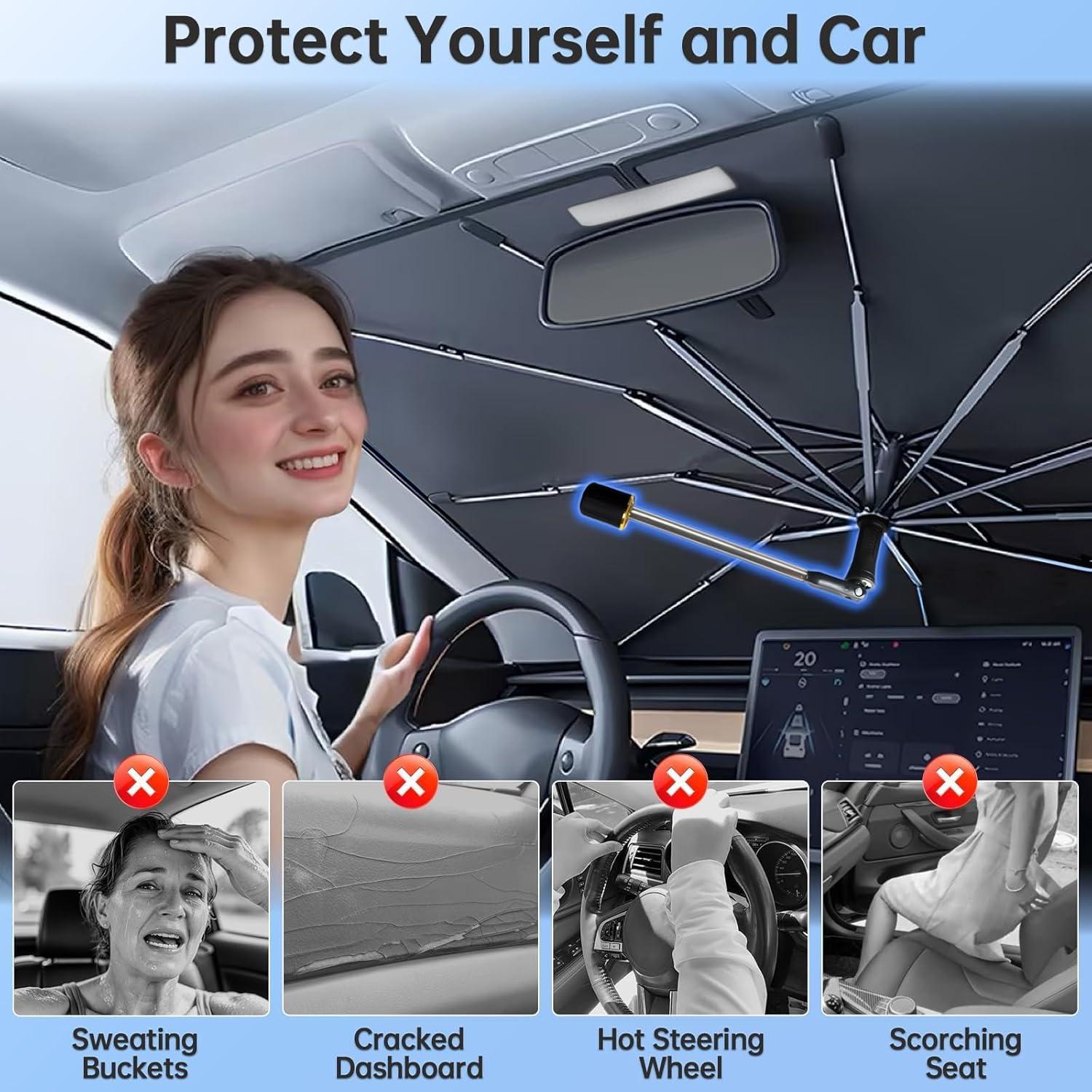 Parasol Plegable Bocvam para Parabrisas Mazda 3 2014-2025