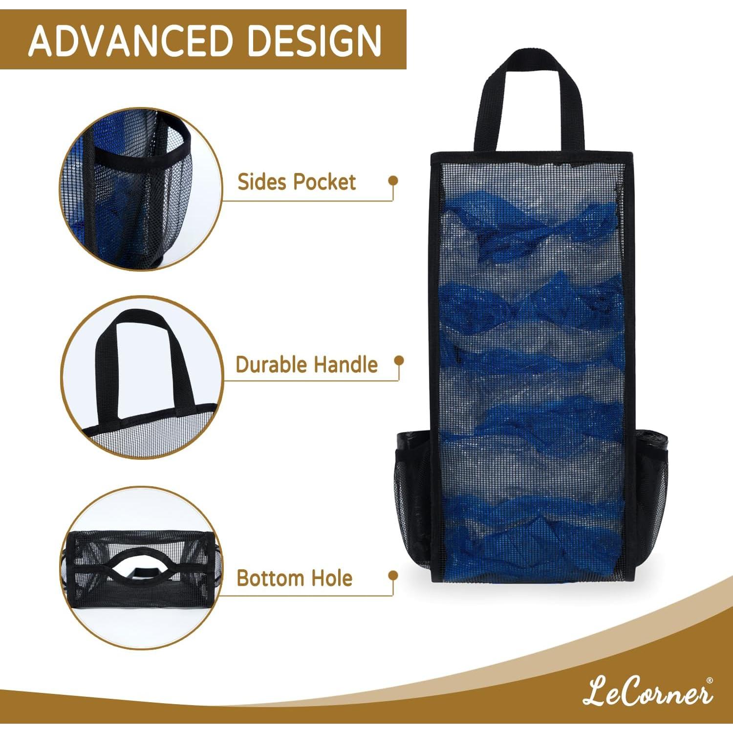 Soporte para Bolsas de Plástico LeCorner 20x10x40 cm Gran Capacidad