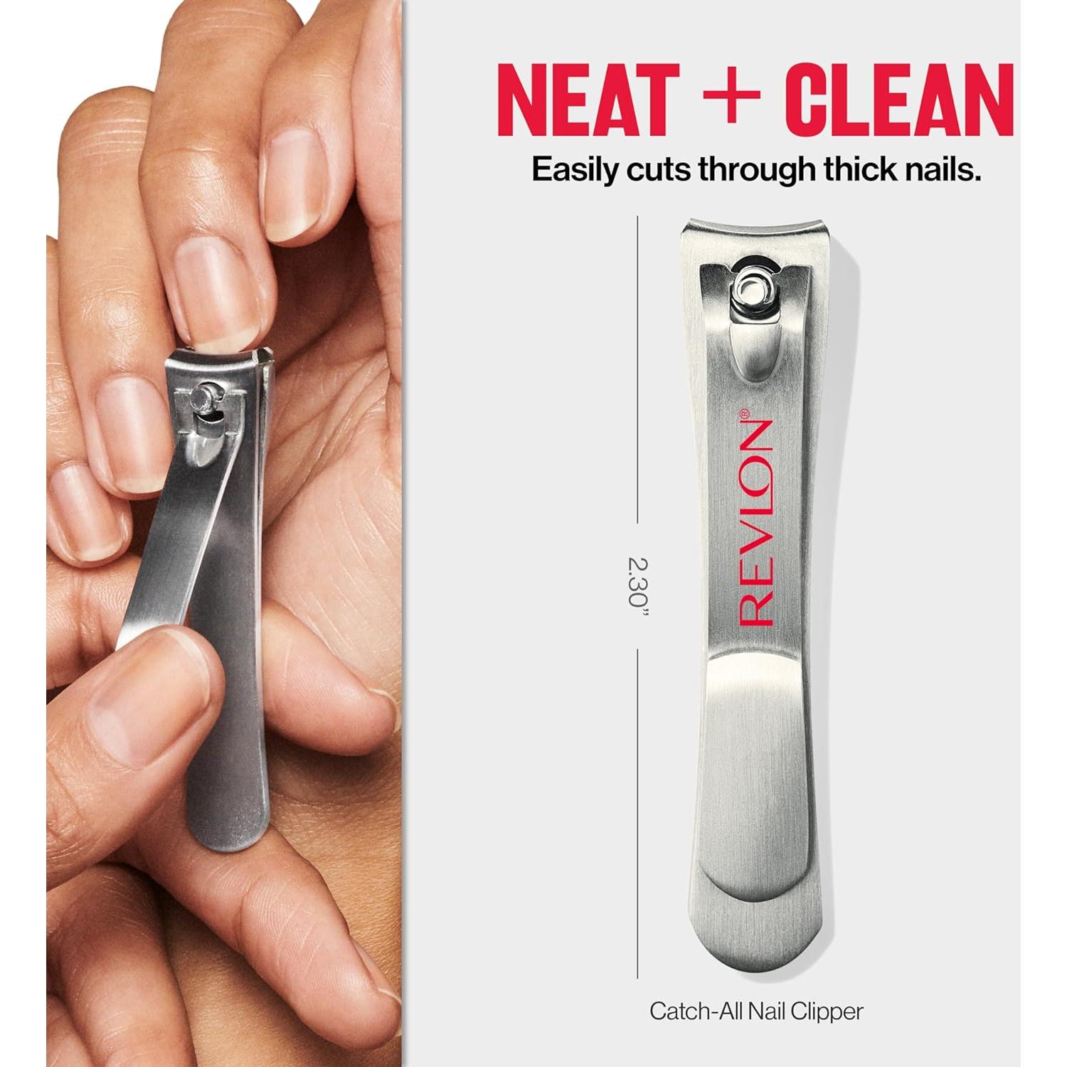 Cortador de Uñas Revlon Todo en Uno con Recogedor Integrado