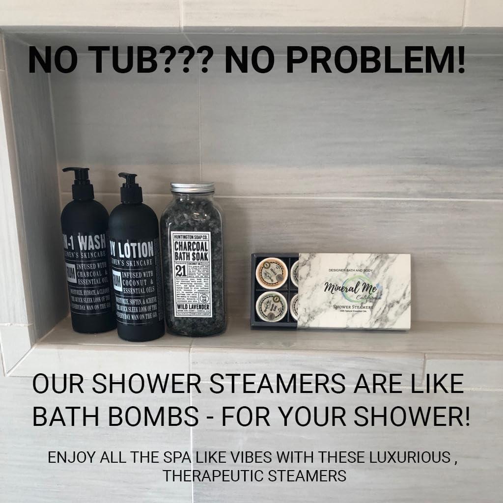 Tabletitas de Ducha Aromaterapia Mineral Me - 6 Unidades