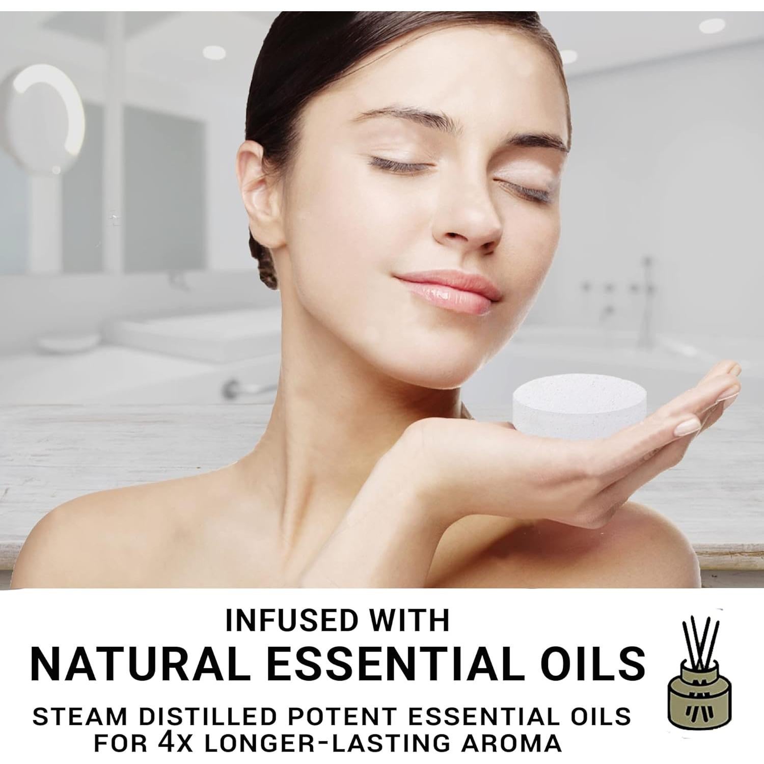 Tabletitas de Ducha Aromaterapia Mineral Me - 6 Unidades