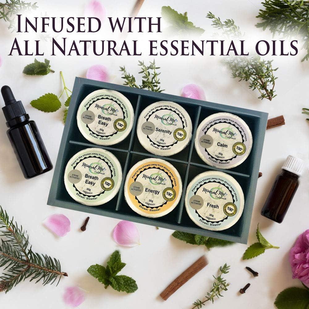 Tabletitas de Ducha Aromaterapia Mineral Me - 6 Unidades