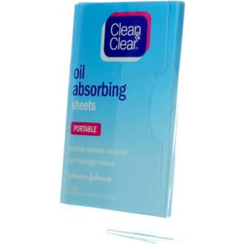 Hojas Absorbentes de Aceite Clean & Clear - Paquete de 150
