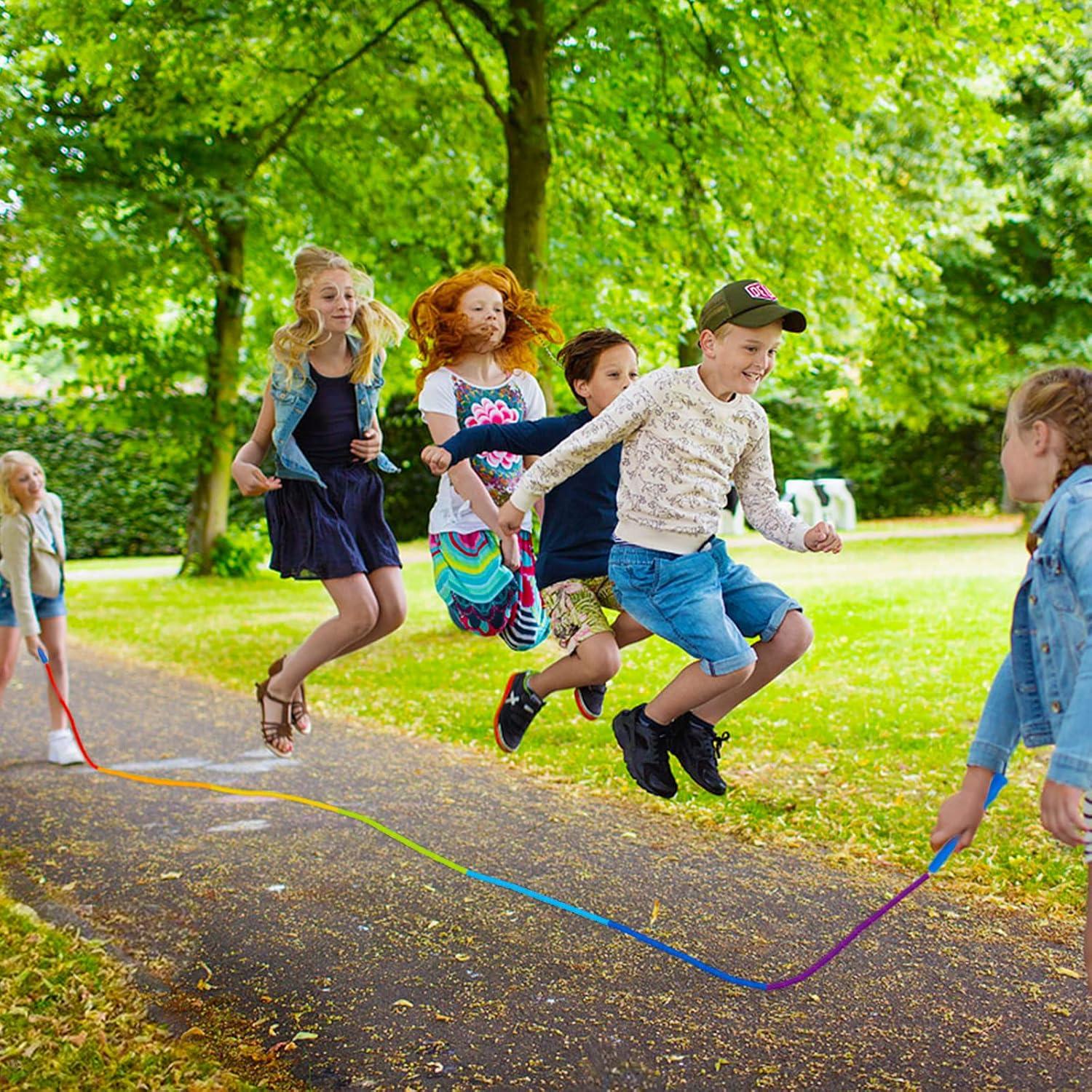 Cuerda de Salto Doble Holandesa Supertrip 4.88m Ajustable