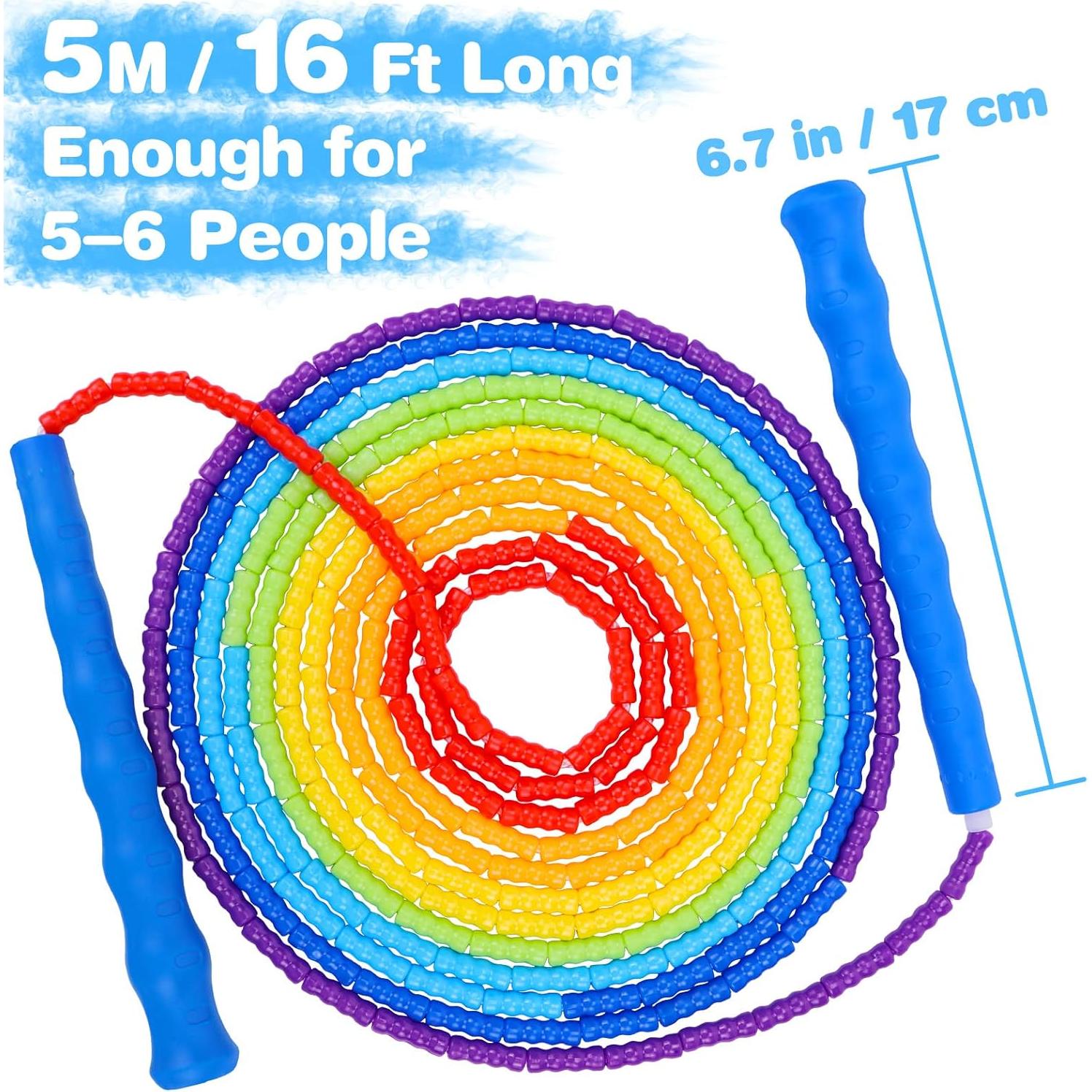 Cuerda de Salto Doble Holandesa Supertrip 4.88m Ajustable