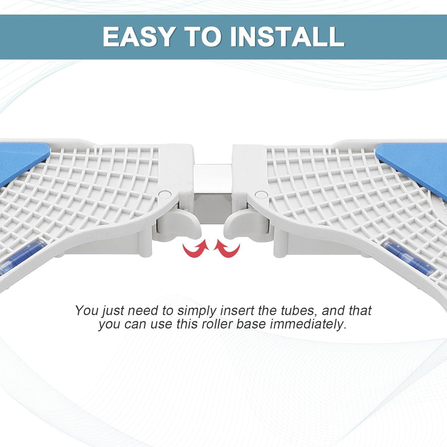 Base Rodante MAOPINER Ajustable para Lavadora y Refrigerador