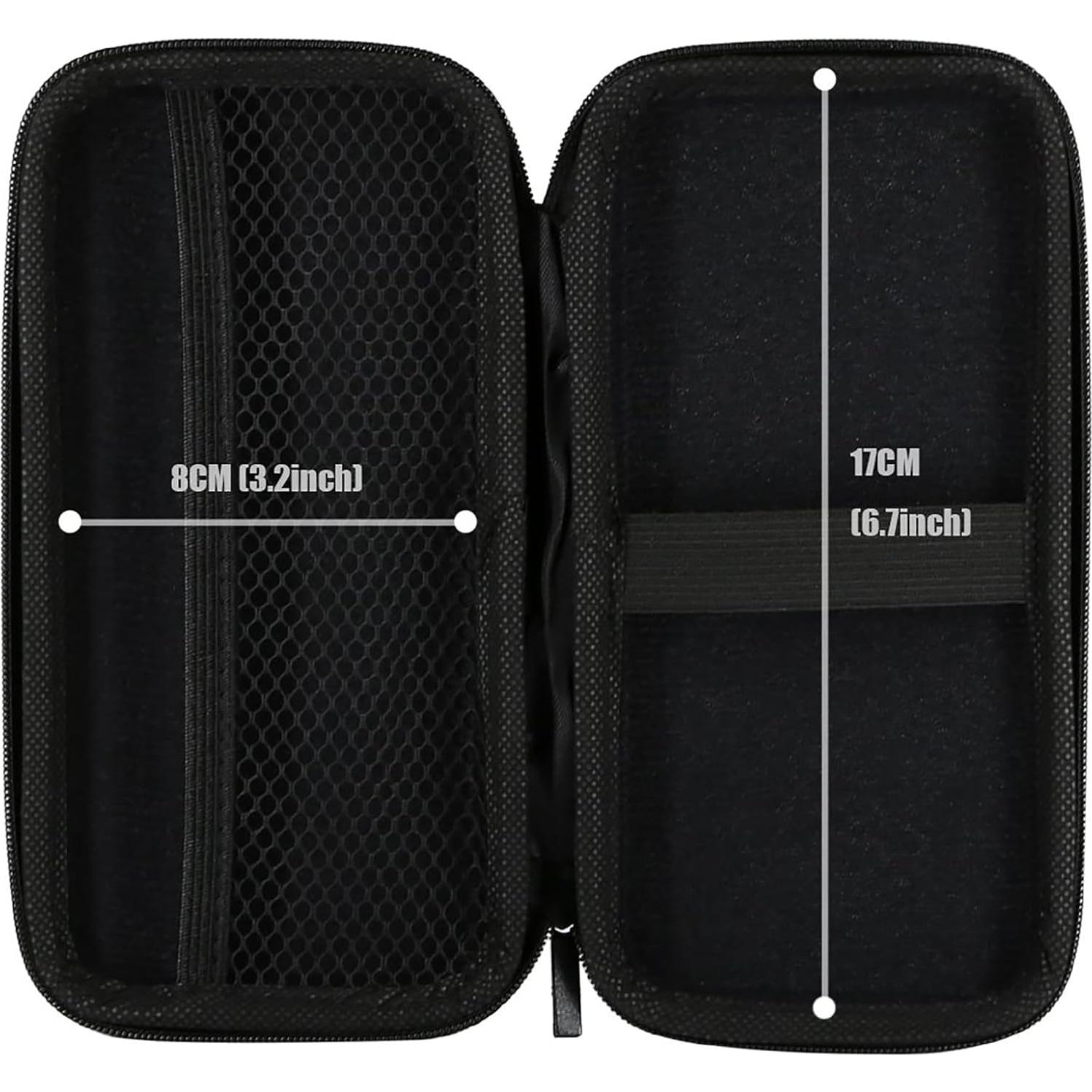 Estuche Organizador Electrónico iMangoo Negro 6.5x3.2x1 Pulgadas