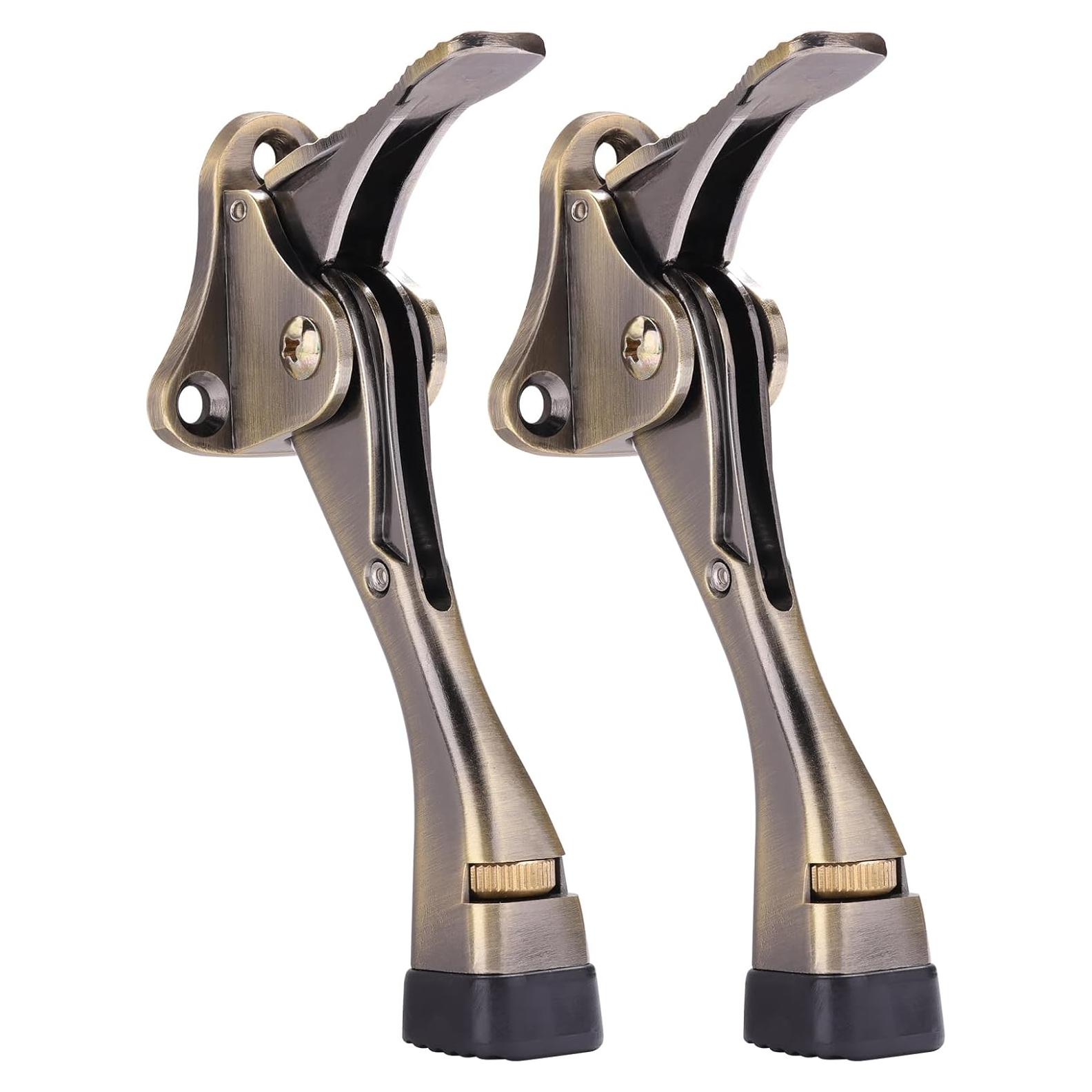 Tope de Puerta Gotega 10.16 cm Ajustable 2 Paquetes Bronce