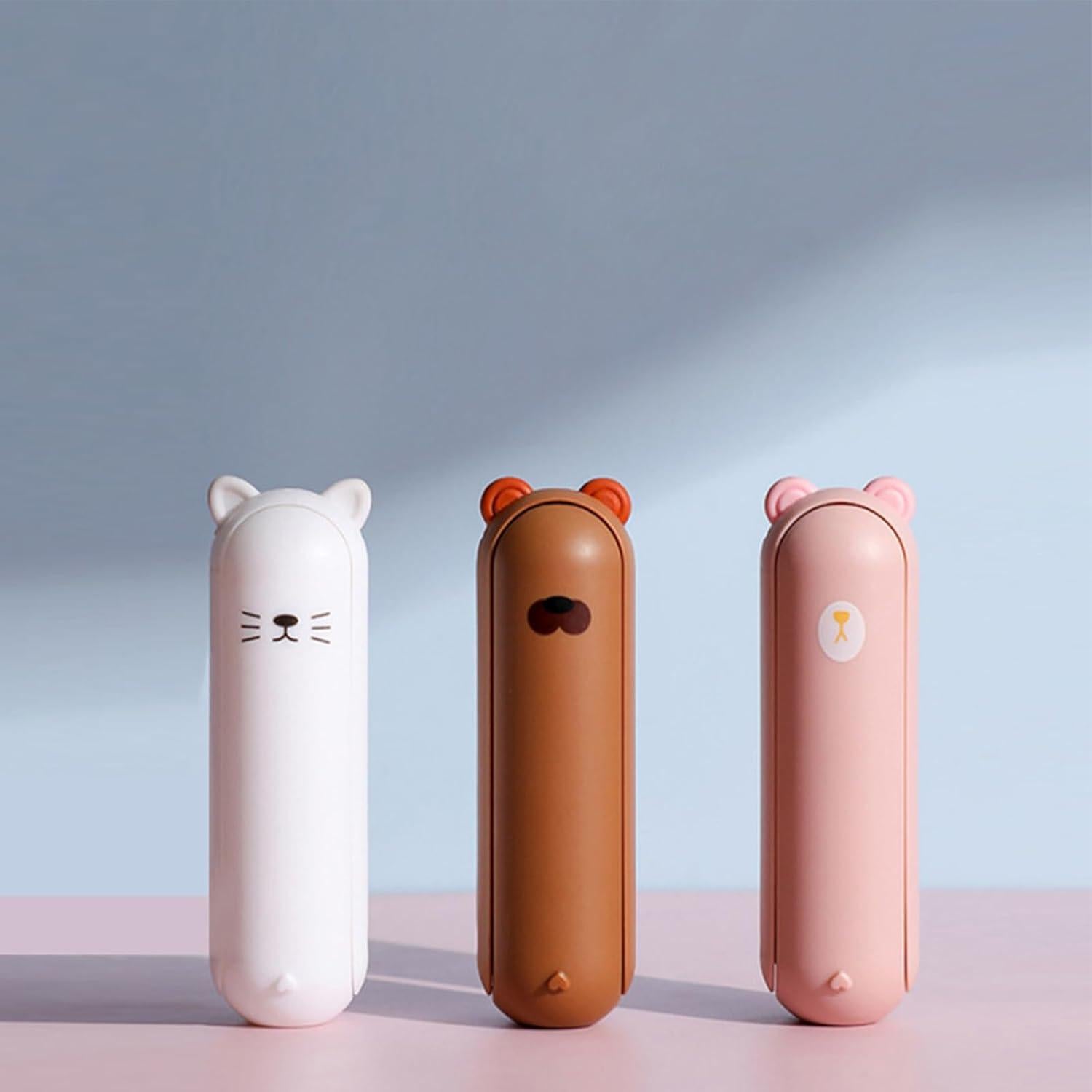 Rodillo de Pelusa Reutilizable Plalely Oso Mini 59g