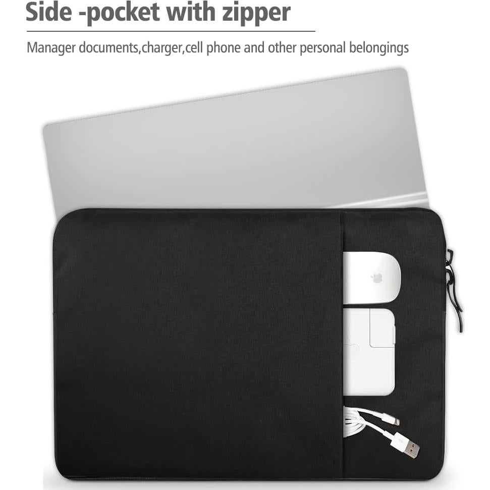 Funda Protectora UPERFECT 16.1" Negra Impermeable con Bolsillo