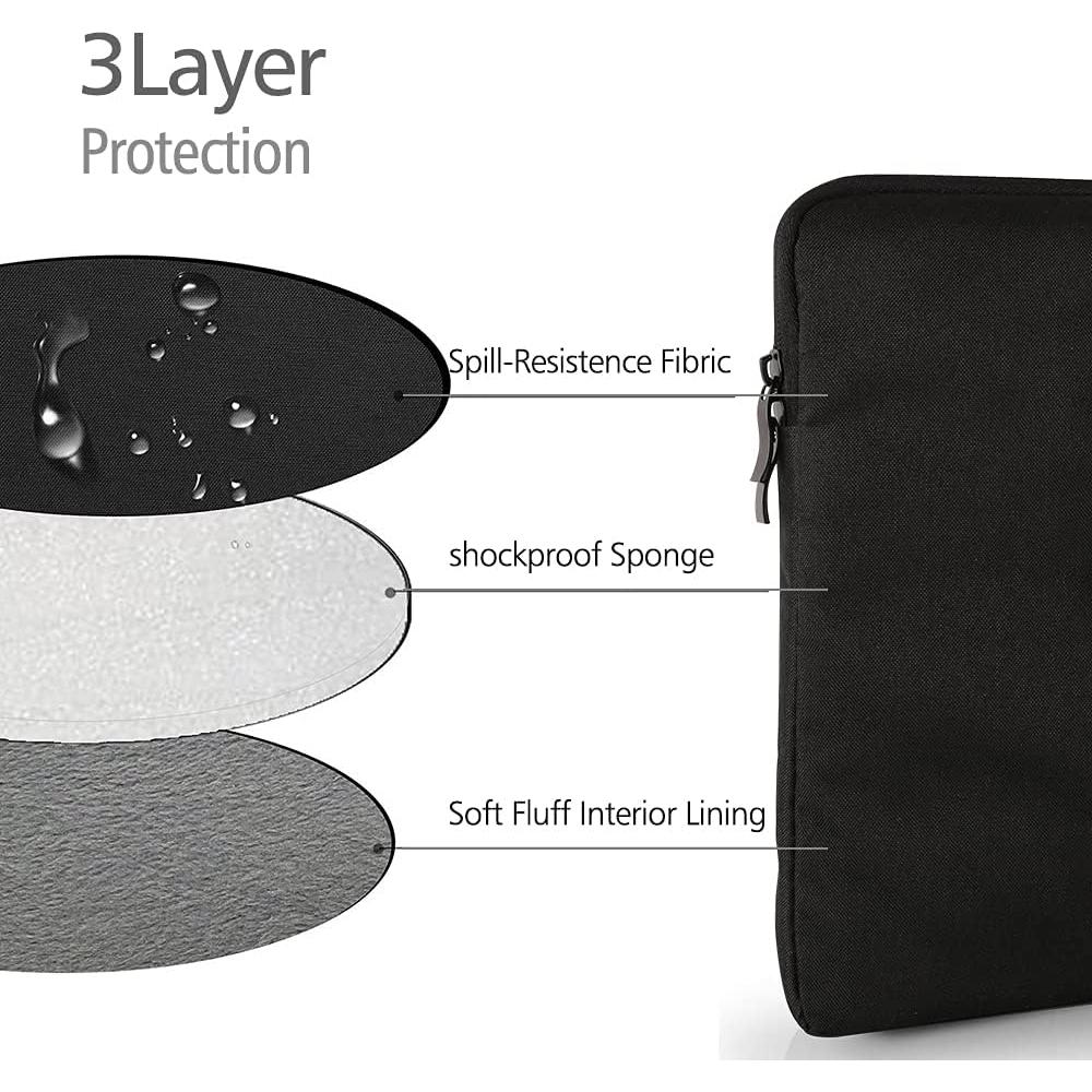 Funda Protectora UPERFECT 16.1" Negra Impermeable con Bolsillo