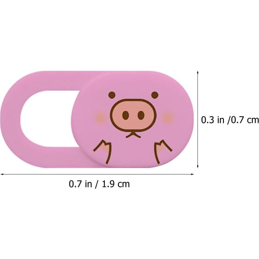 Cubierta Deslizante de Webcam Artibetter 3 Piezas Rosa