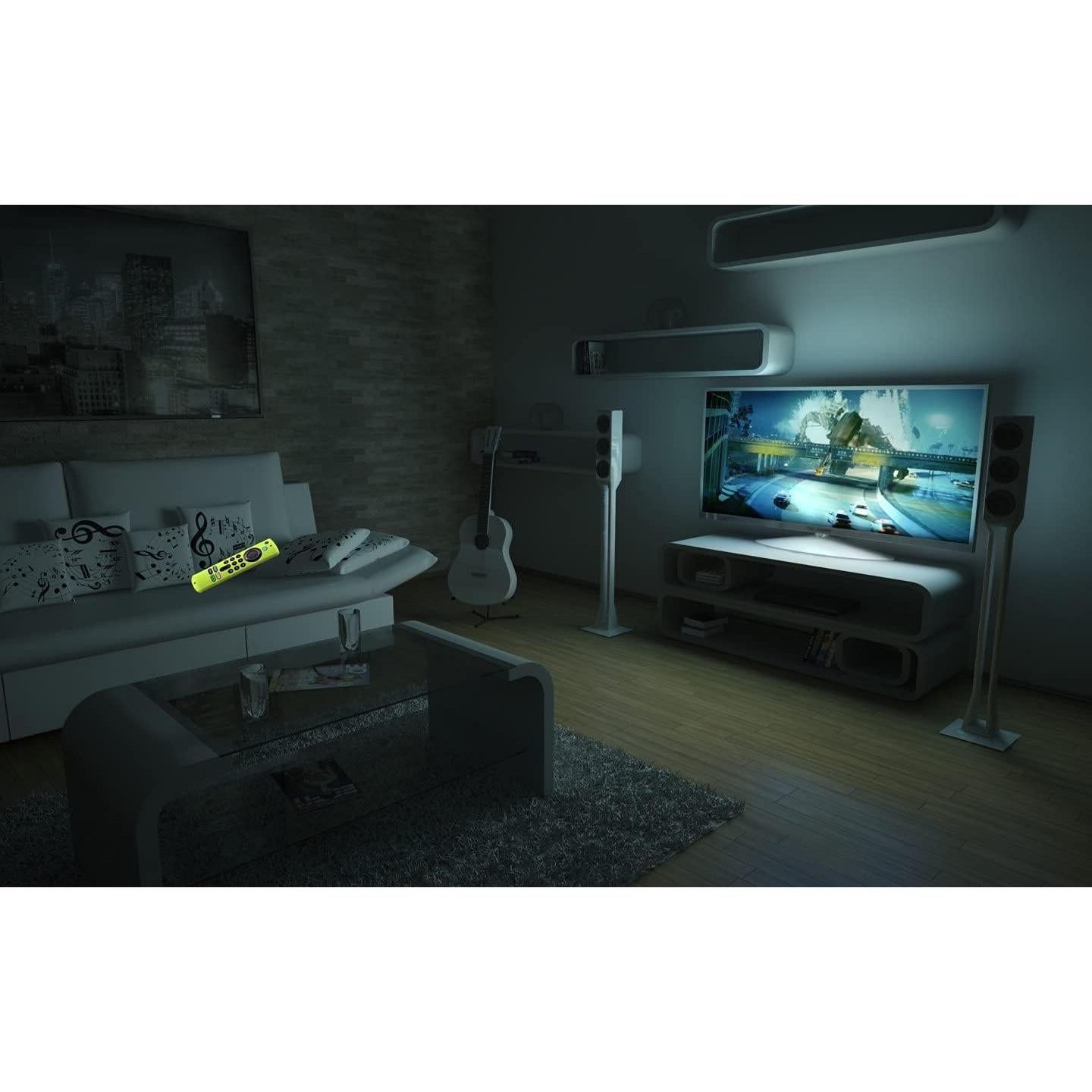 Funda Protectora Silicona Verde Brillante para Fire TV Stick 4K