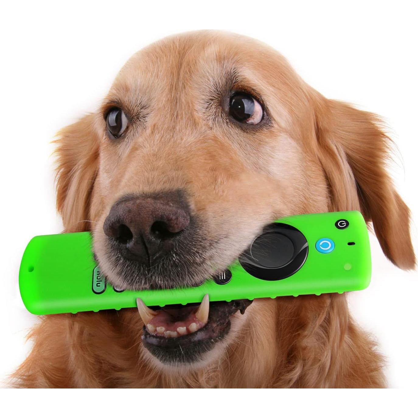 Funda Protectora Silicona Verde Brillante para Fire TV Stick 4K