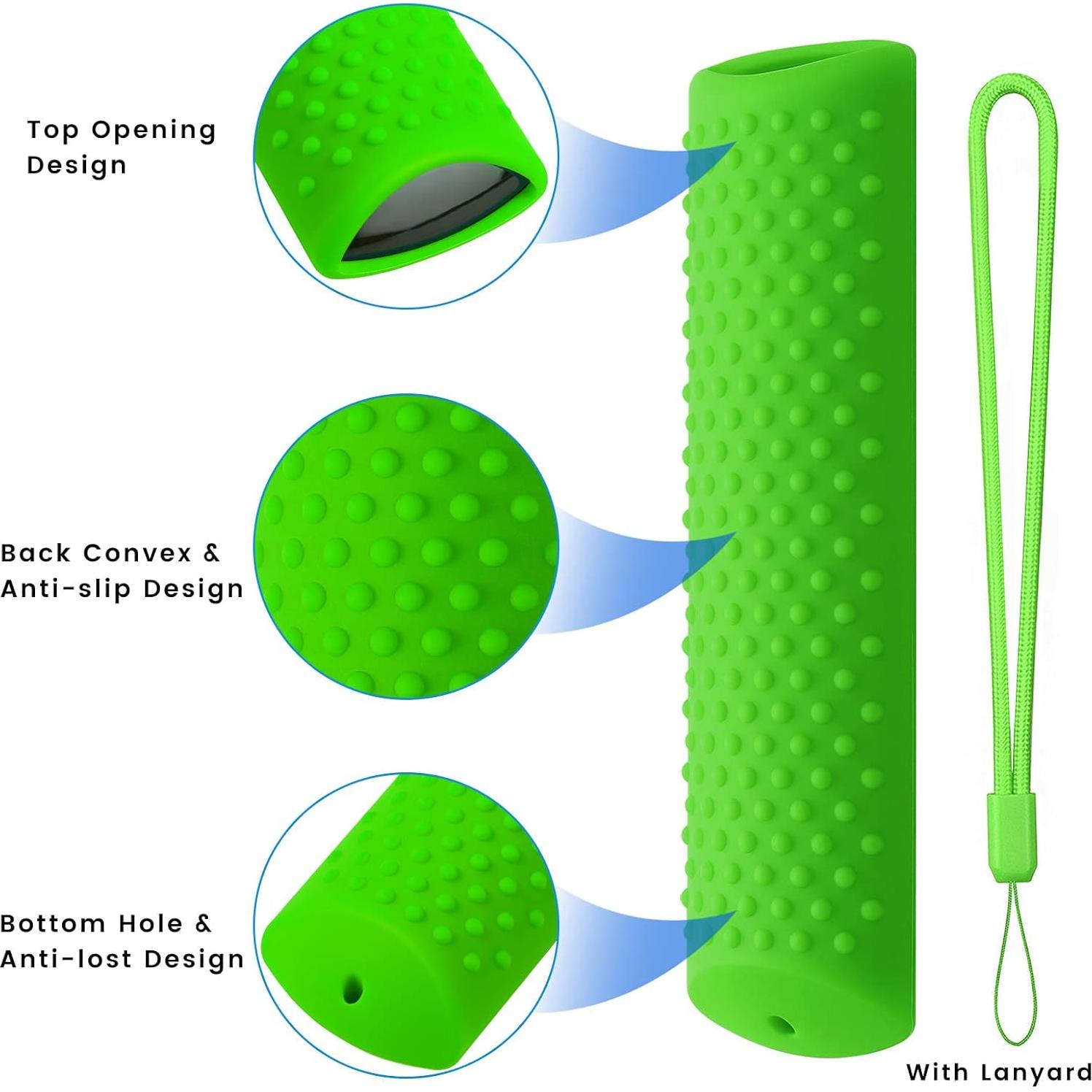 Funda Protectora Silicona Verde Brillante para Fire TV Stick 4K