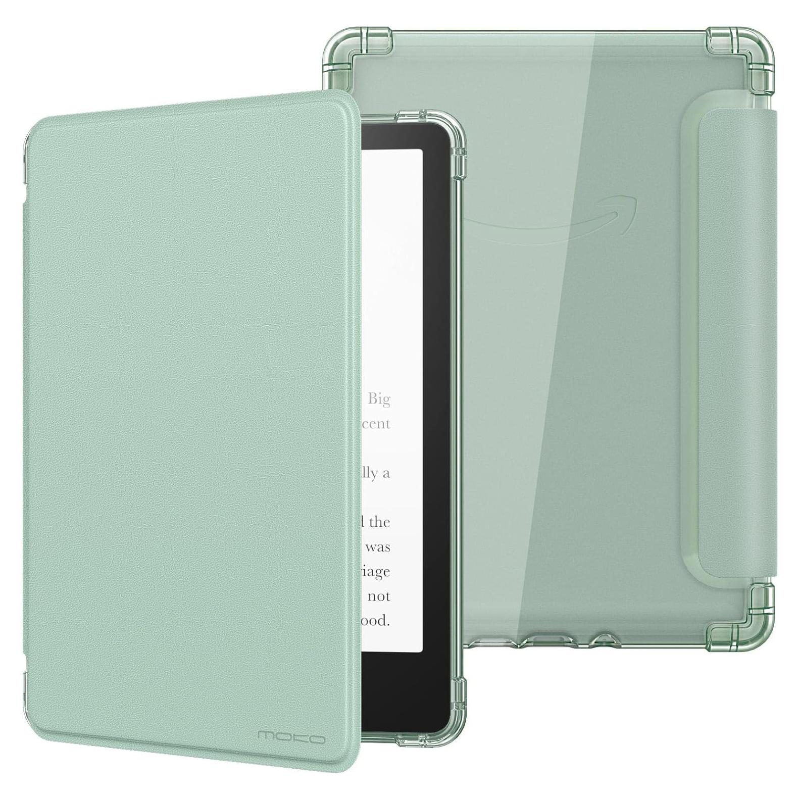 Funda MoKo para Kindle Paperwhite 6.8" 11ª Gen 2021 TPU Verde