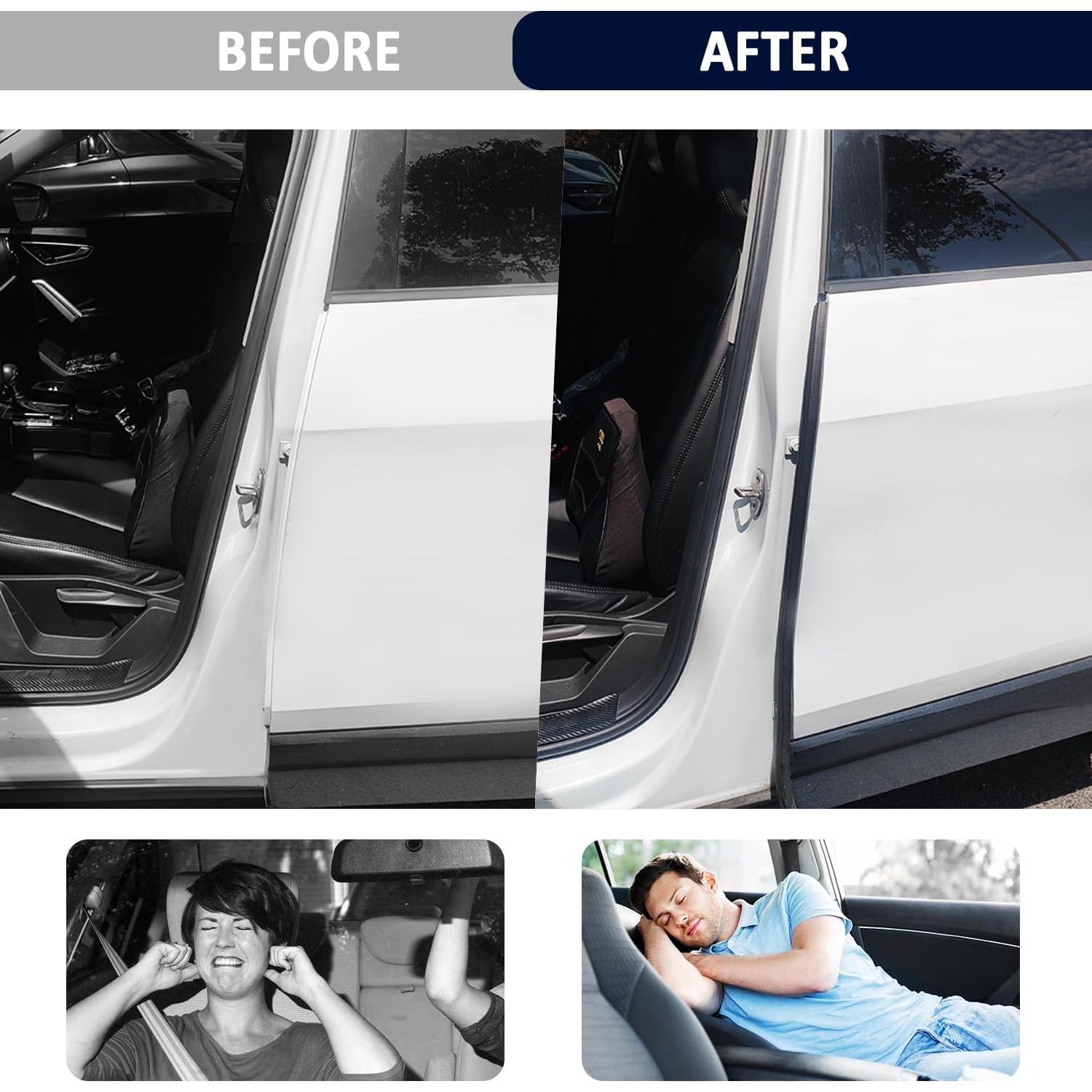 Tira de Sellado Automotriz SSNNUU 3.05m Goma y Metal