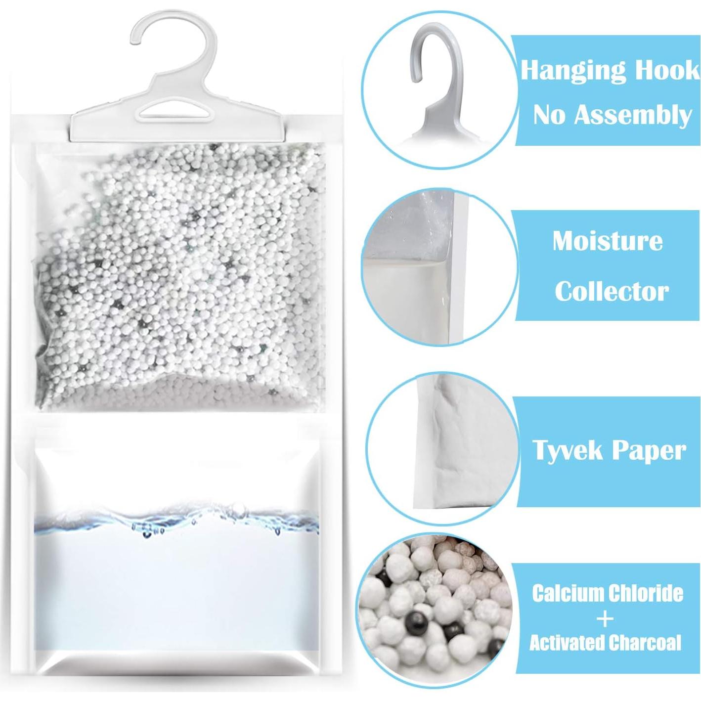 Paquete de 6 Deshumidificadores ZSZMFH con Carbón Activado 220g