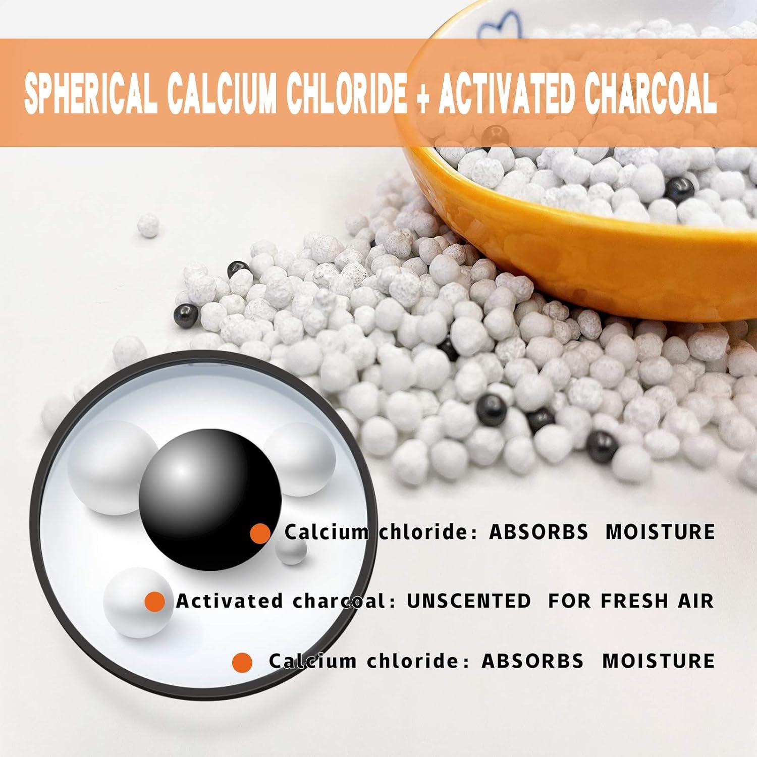 Paquete de 6 Deshumidificadores ZSZMFH con Carbón Activado 220g