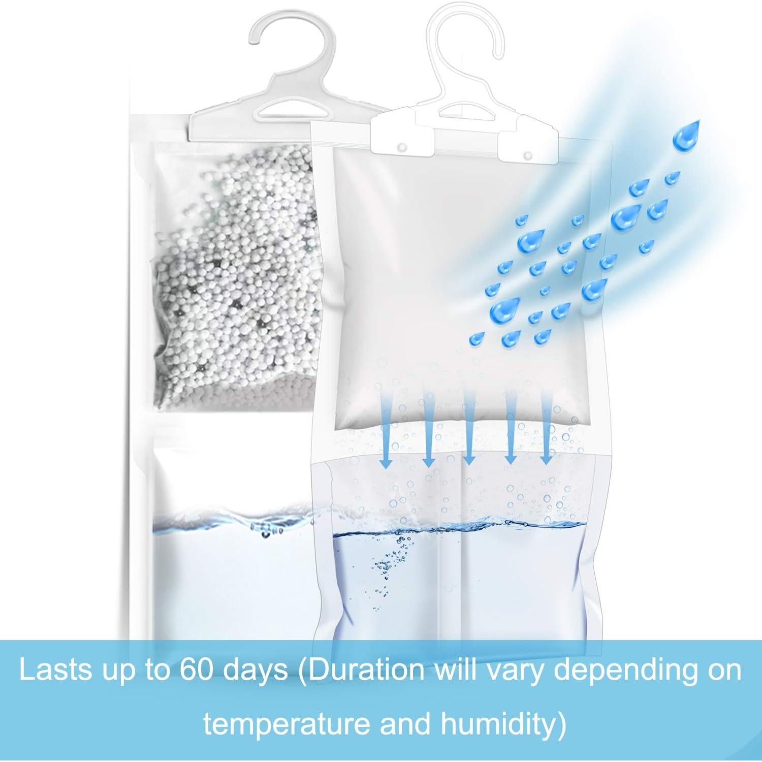 Paquete de 6 Deshumidificadores ZSZMFH con Carbón Activado 220g