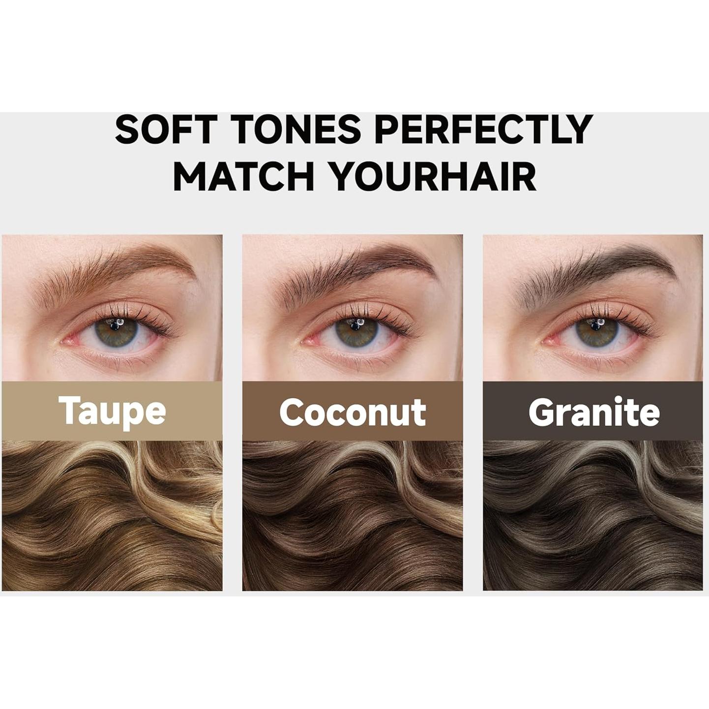 Lápiz de Cejas Unicos Coco, Impermeable, 24hrs Duración