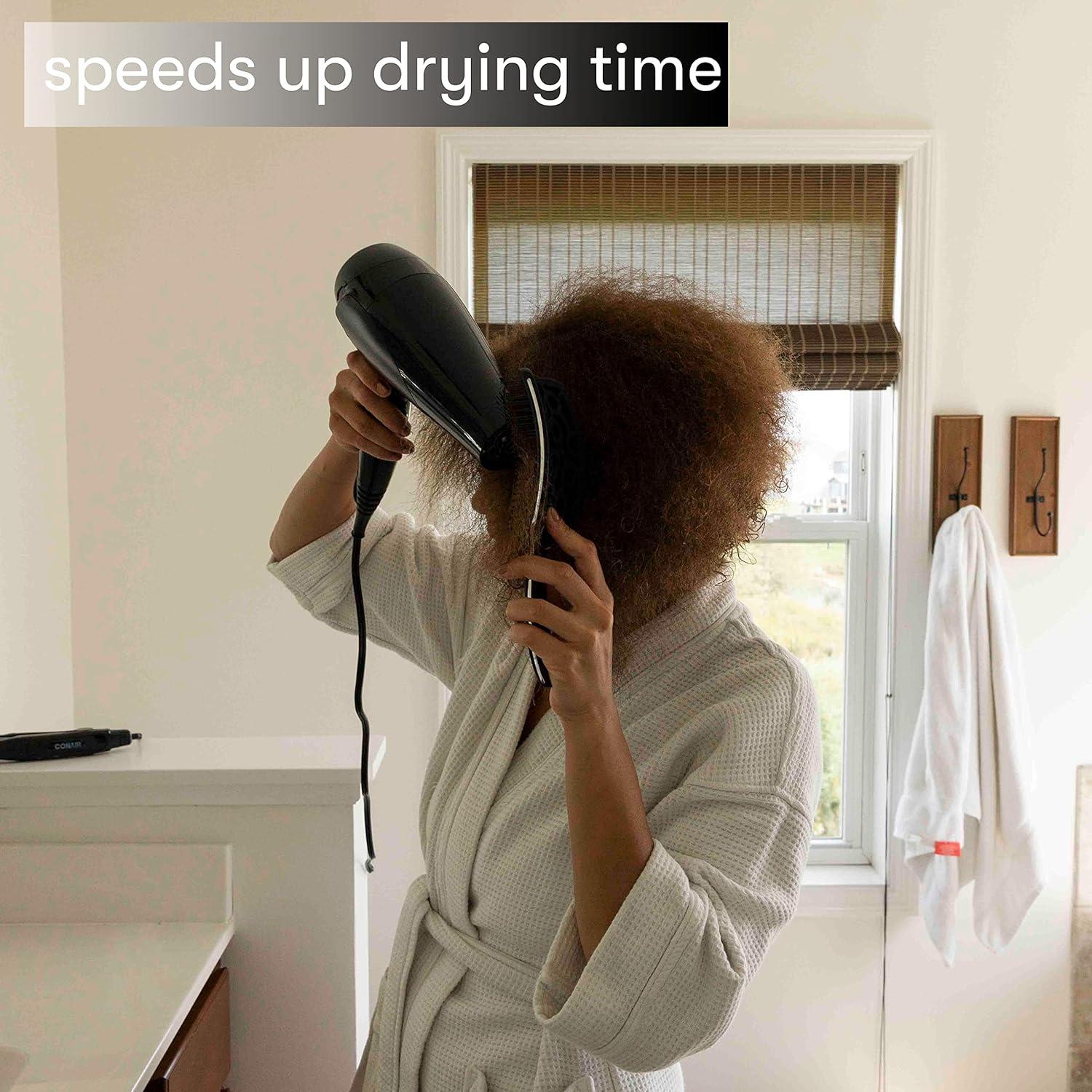 Cepillo Ventilado Profesional Framar Negro 26x8.3cm Resistente Calor