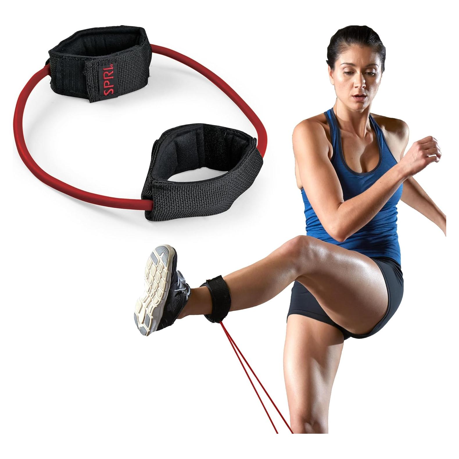 Banda de Resistencia para Piernas SPRI Xercuff Roja Media