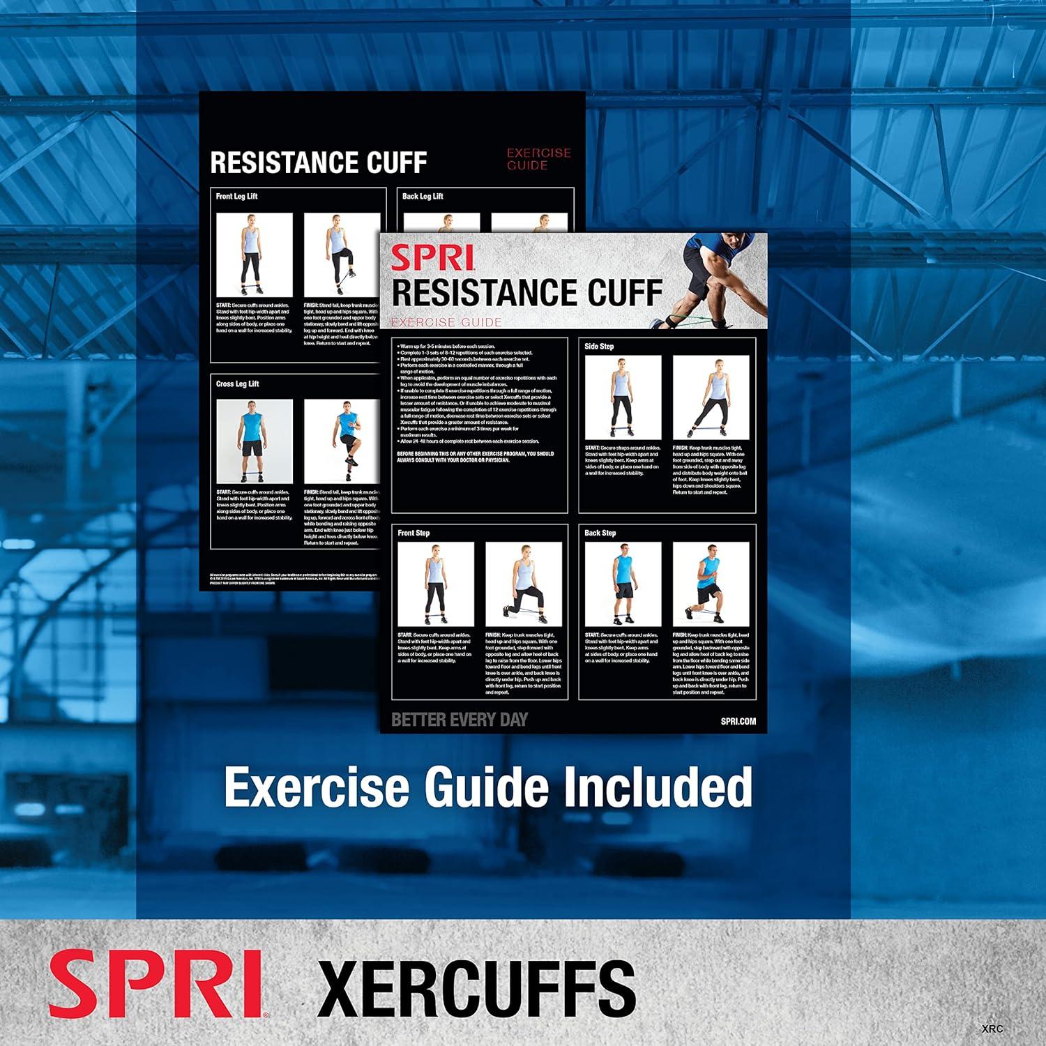 Banda de Resistencia para Piernas SPRI Xercuff Roja Media