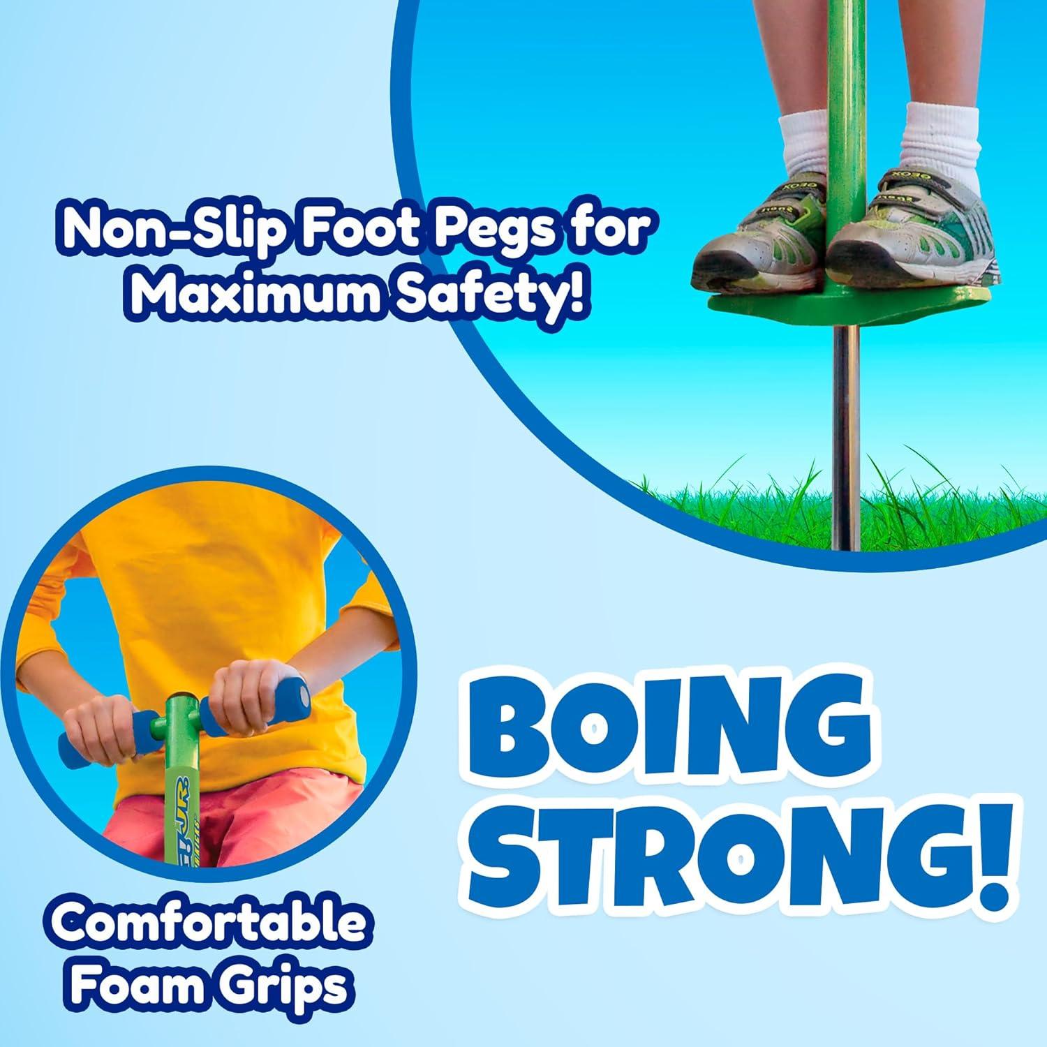 Palo POGO Jumparoo BOING! JR Geospace para Niños 22.7-40.8 kg