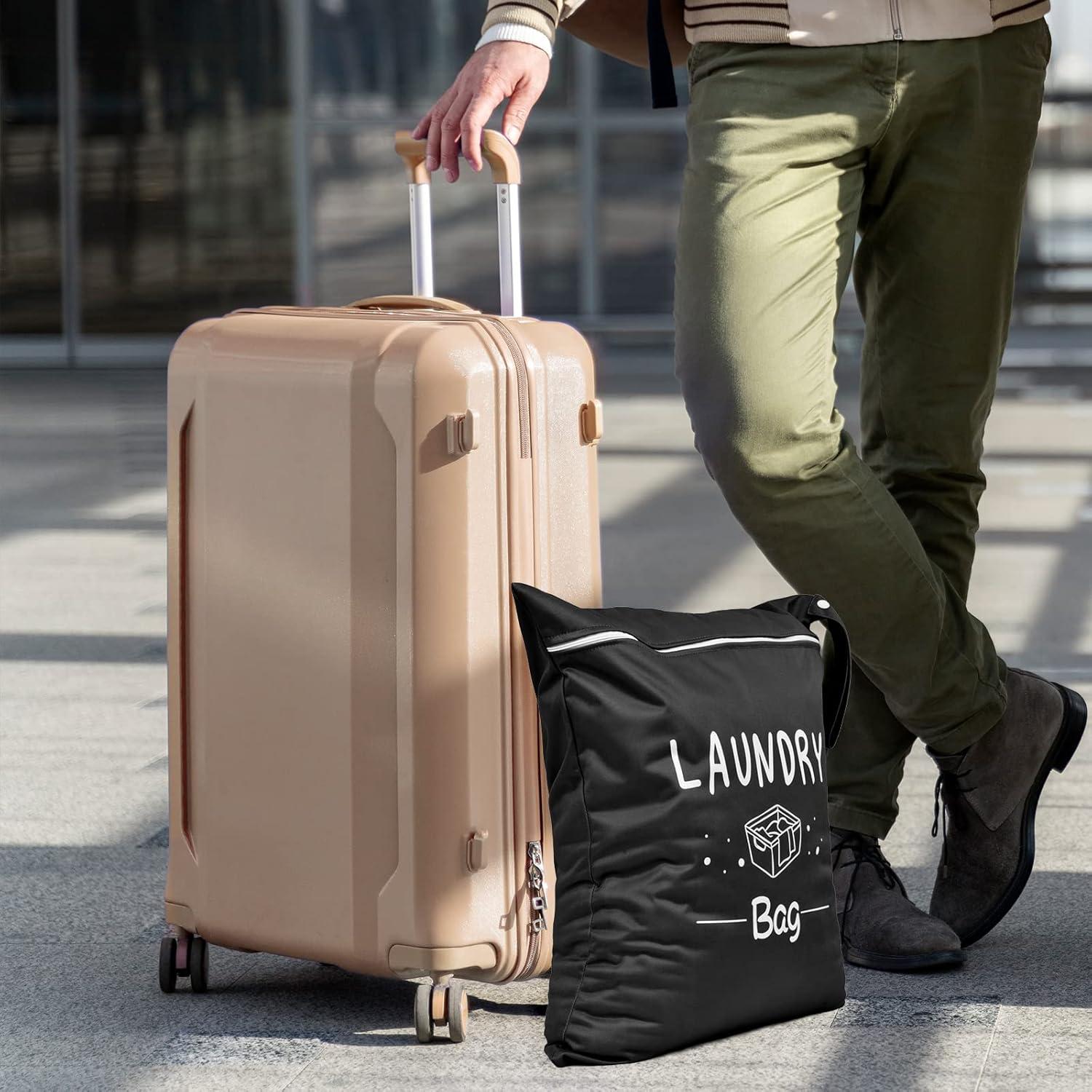 Bolsa de Lavandería Grande Sylfairy 2 Pcs Impermeable 38x48 cm