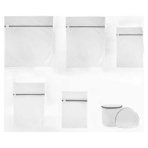 Paquete de 7 bolsas de lavandería NKYJSJLY con cremalleras