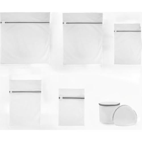 Paquete de 7 bolsas de lavandería NKYJSJLY con cremalleras