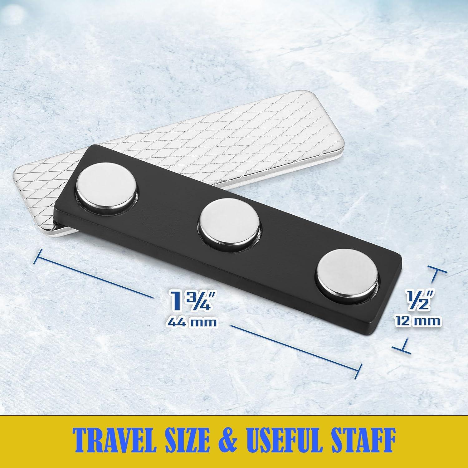 Soporte Magnético para Insignias SALEX - Paquete de 3 Unidades