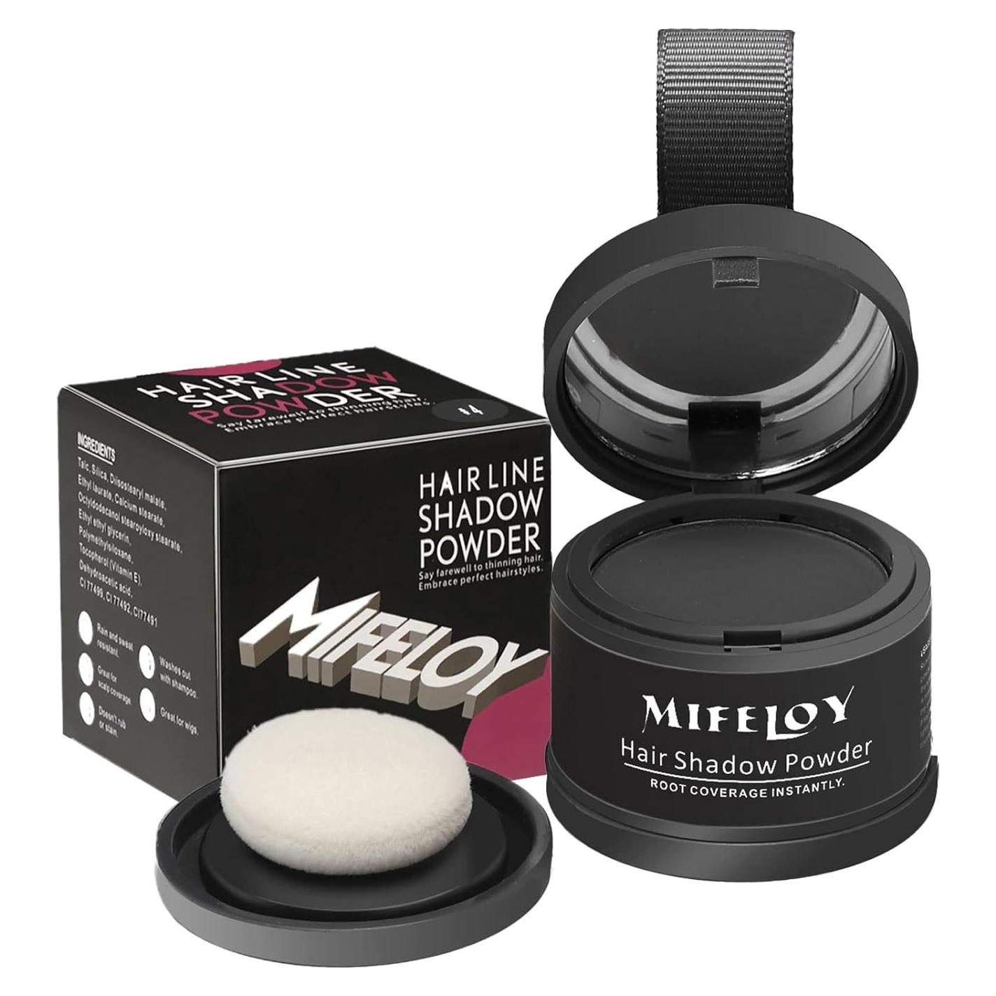 Corrector de Color para Cabello y Barba Mifeloy YYF-04 Gris Oscuro