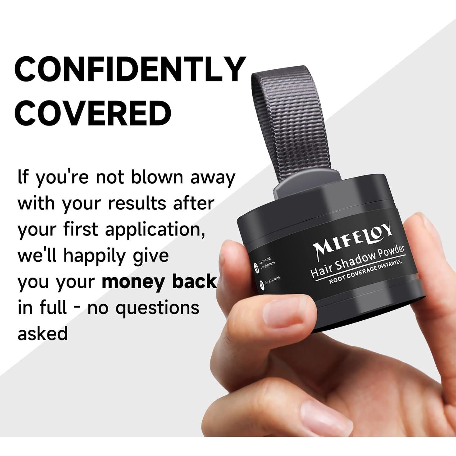 Corrector de Color para Cabello y Barba Mifeloy YYF-04 Gris Oscuro