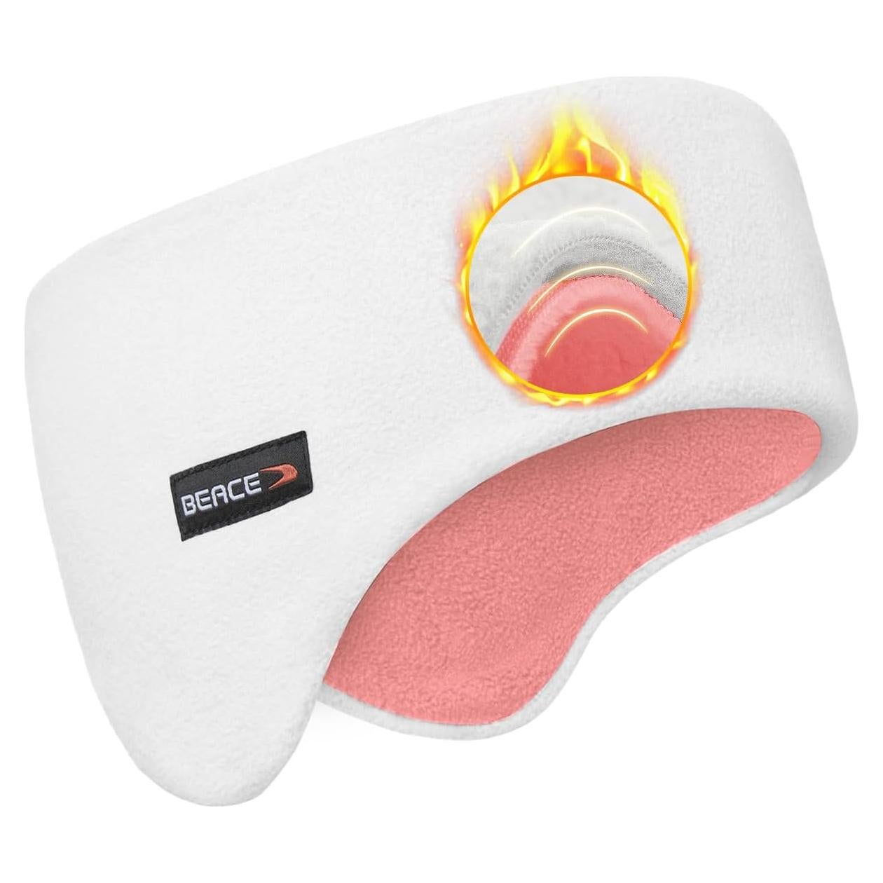 Banda para la cabeza BEACE de forro polar unisex 25.4x13.5cm